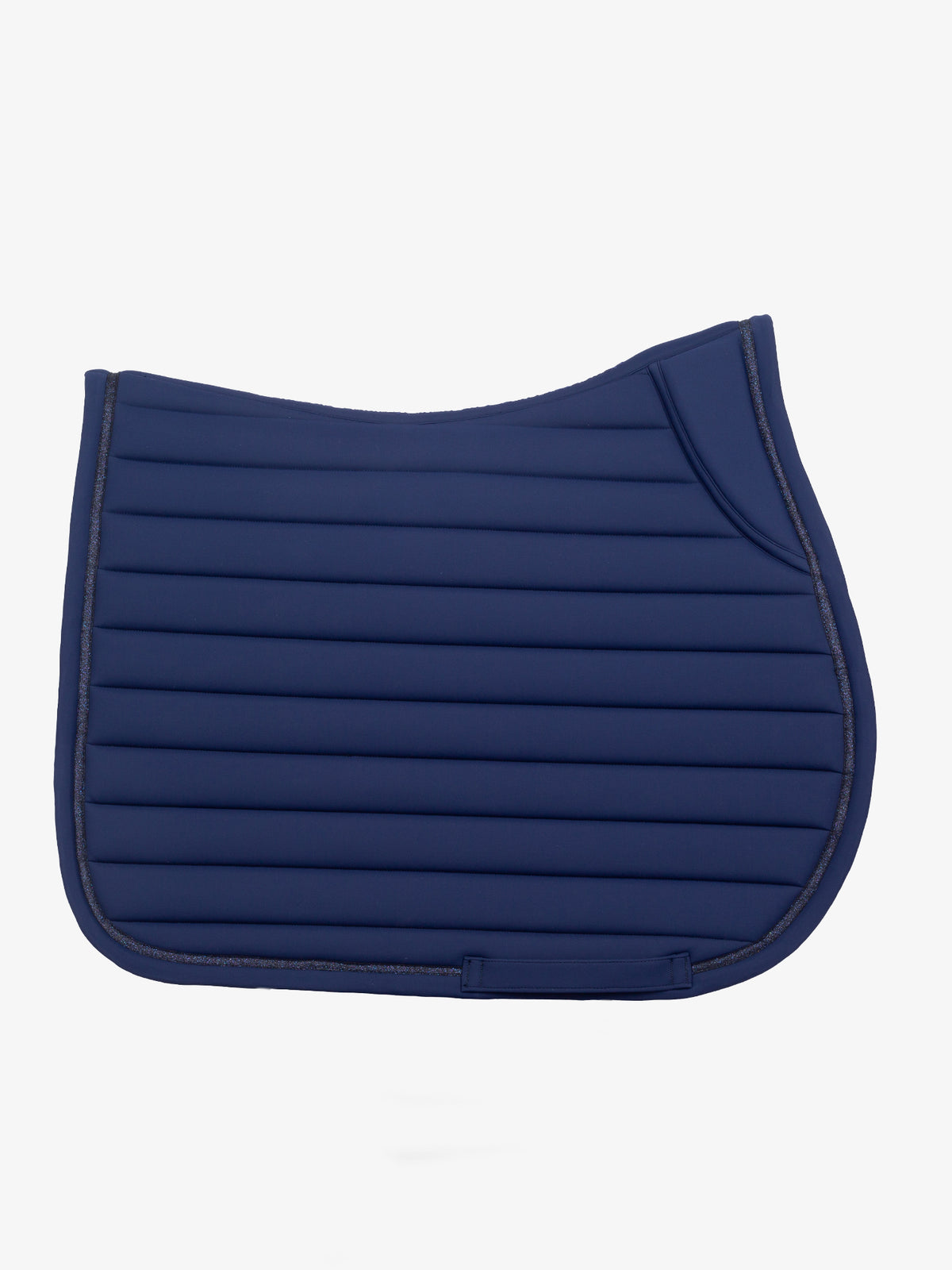 Stripe Jump Saddle Pad Navy