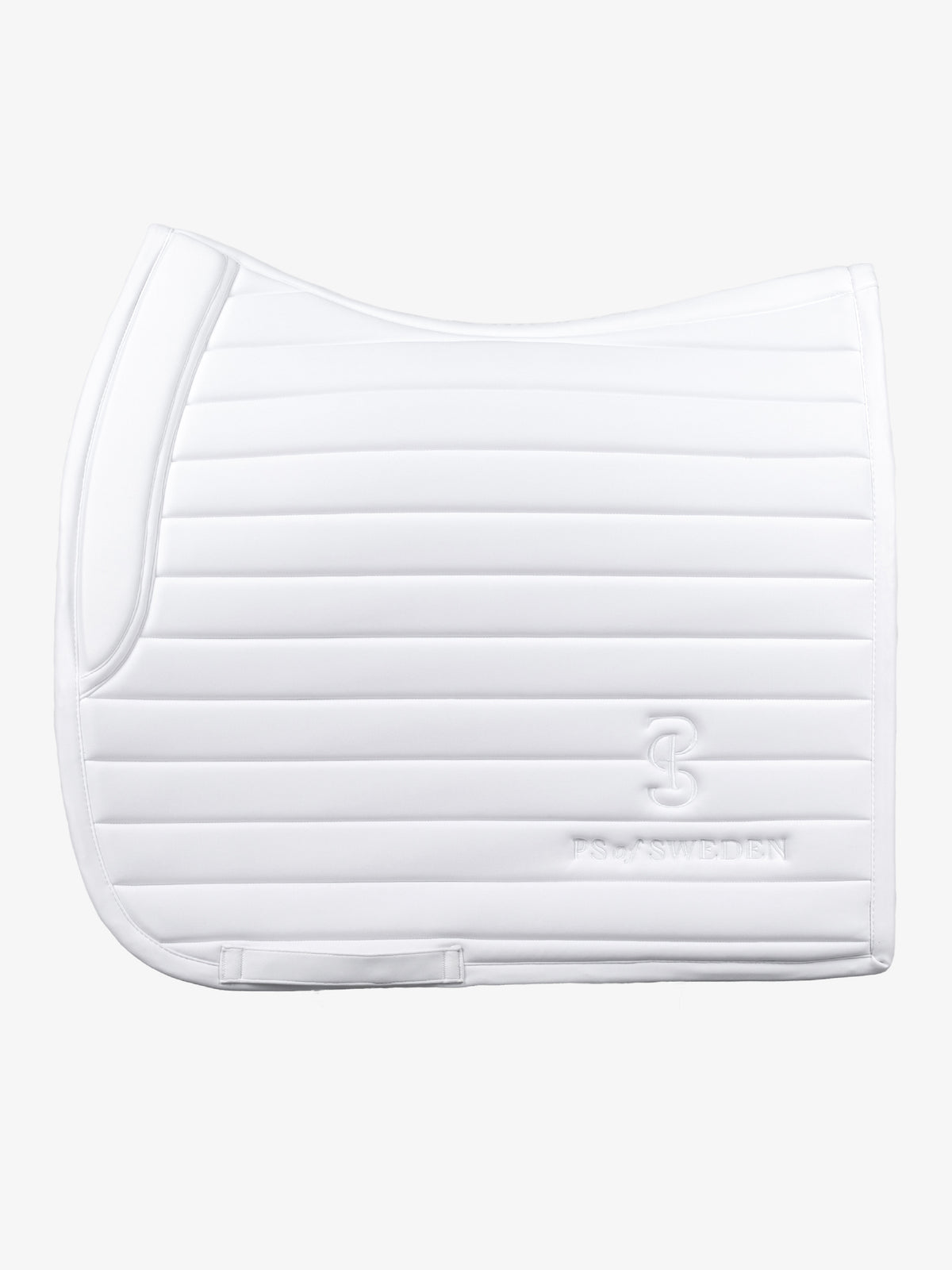 Stripe Dressage Saddle Pad White