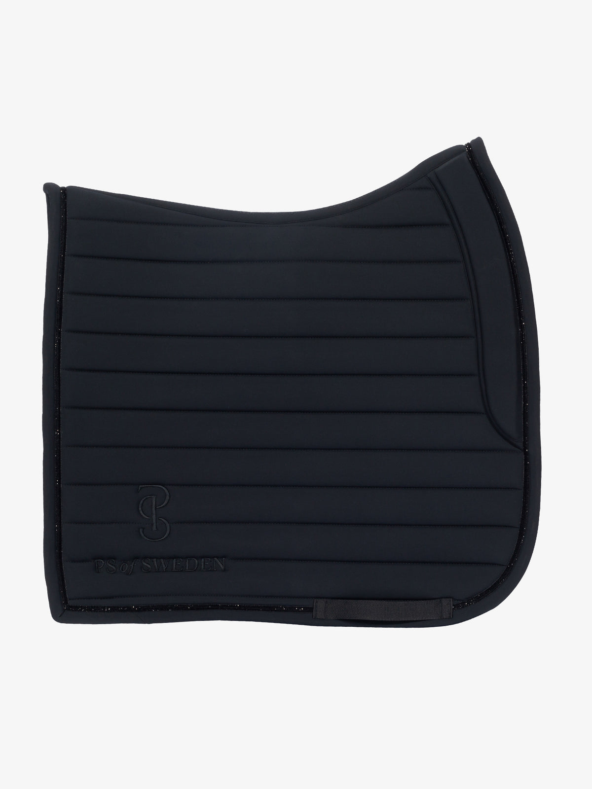 Stripe Dressage Saddle Pad Black