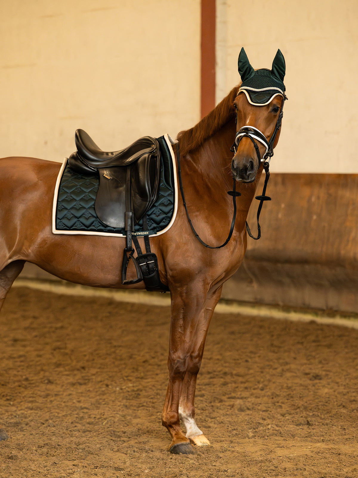 Saddle Pad Heart Dressage Mystic Forest