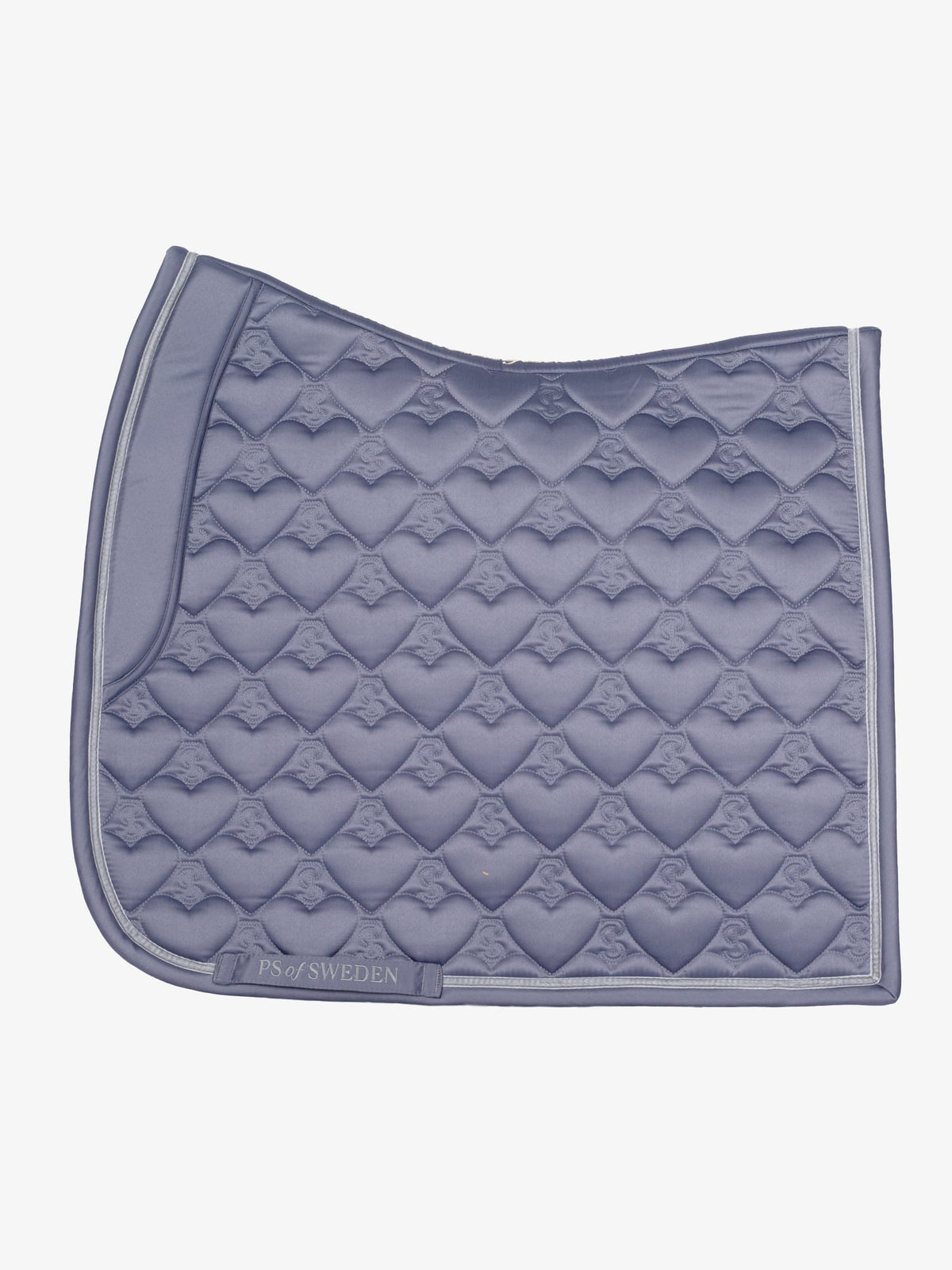 Saddle Pad Heart Dressage Mist blue