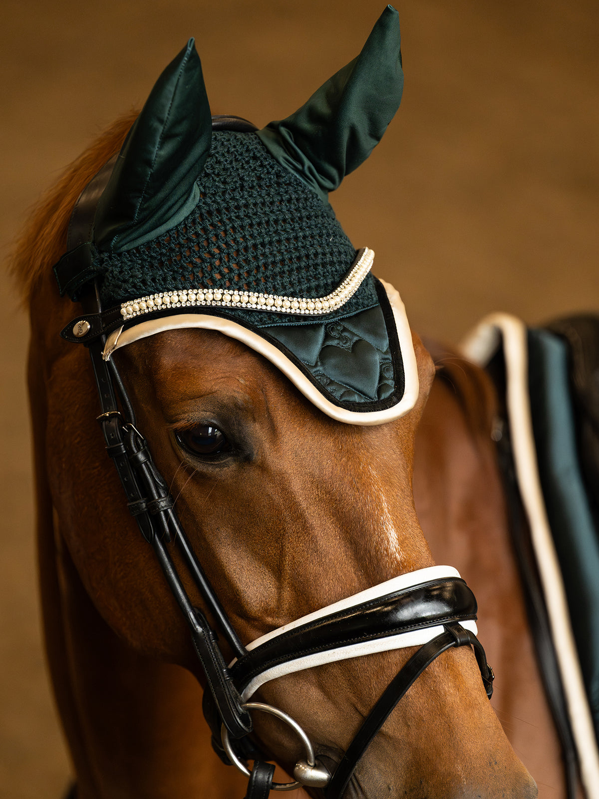 Saddle Pad Heart Dressage Mystic Forest
