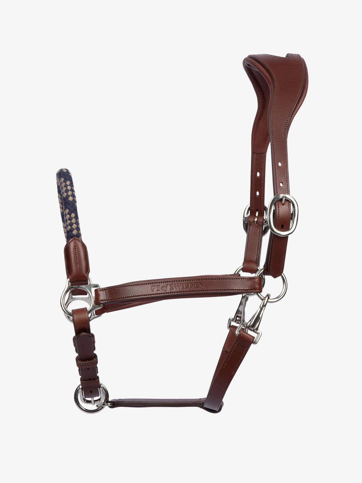Palermo Leather Halter Brown Leather