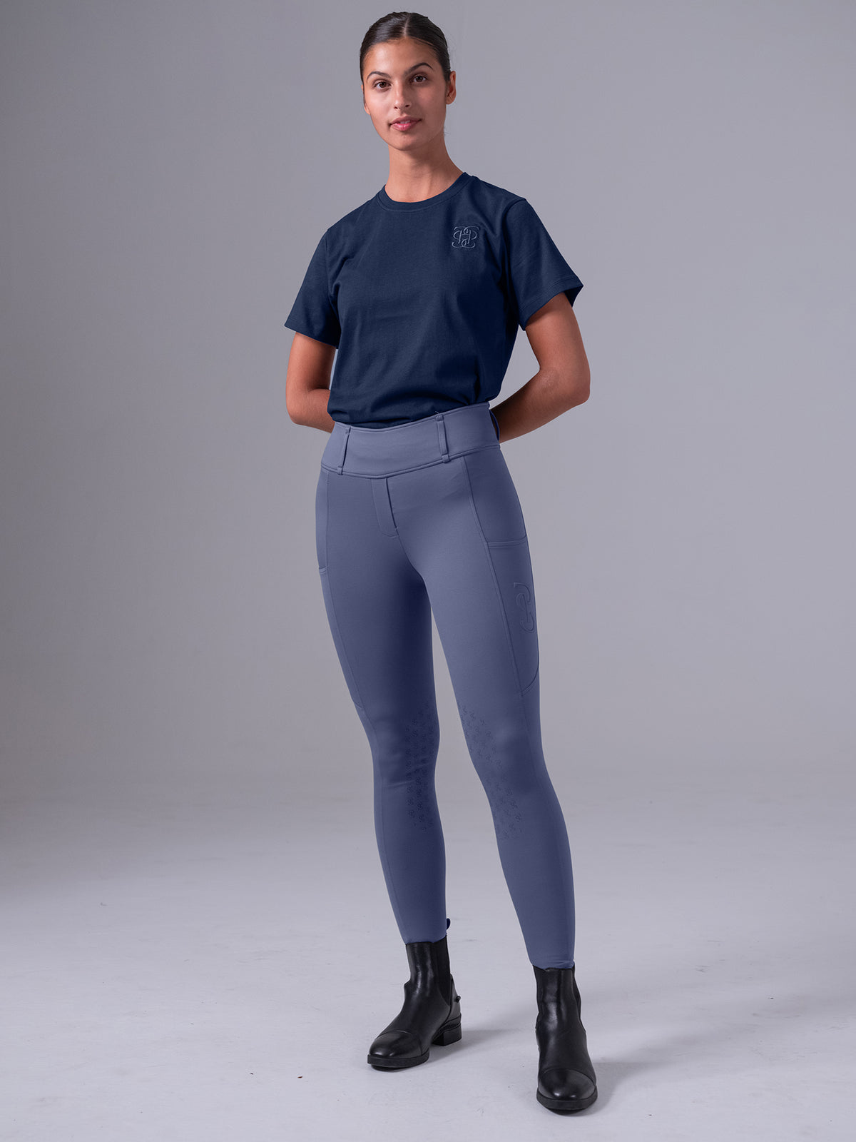 Katja HG Riding Tights - Purple Grape