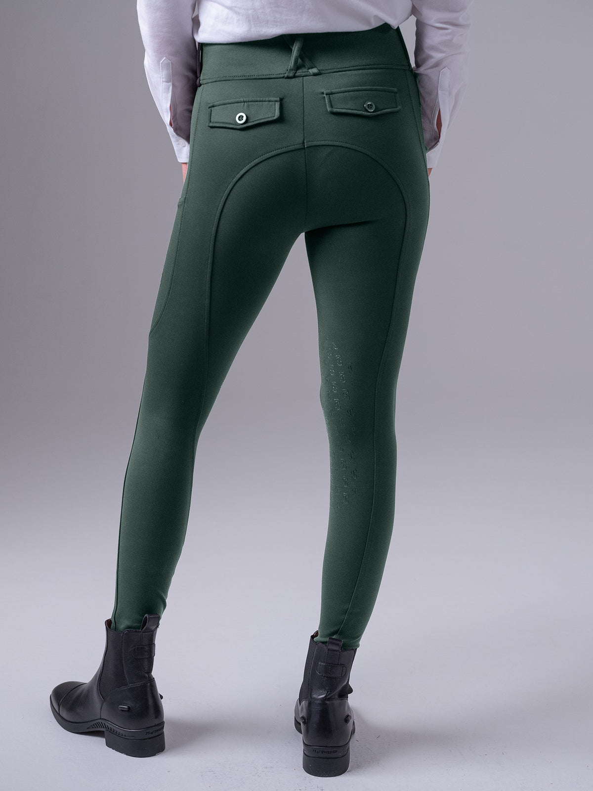 Katja HG Riding Tights - Midnight green