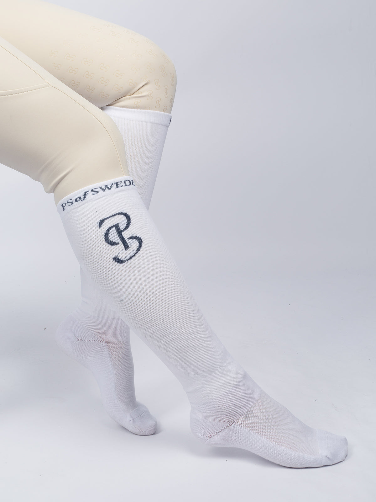 Sky Riding Sock 2-Pack White