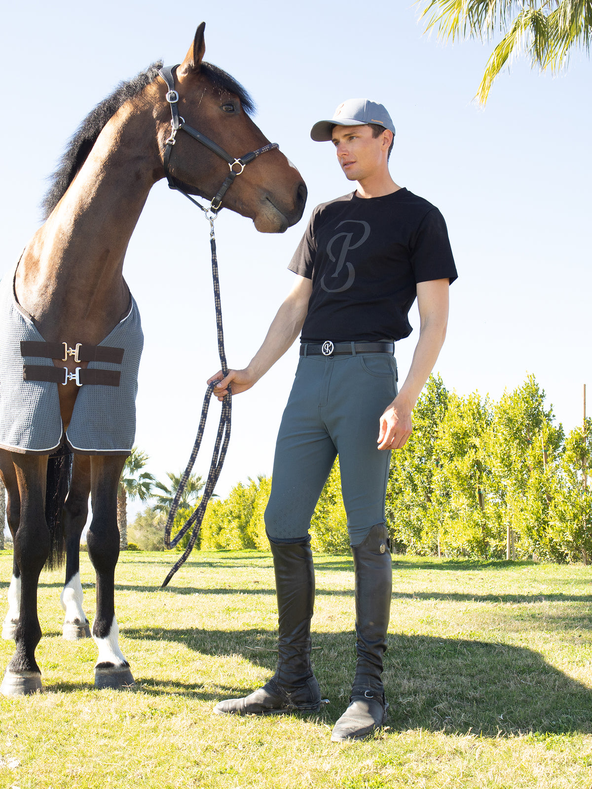 Scott S/S Cotton Tee Black