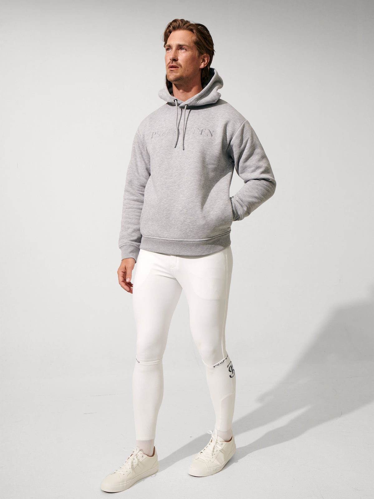 Asher Hoodie Grey Melange