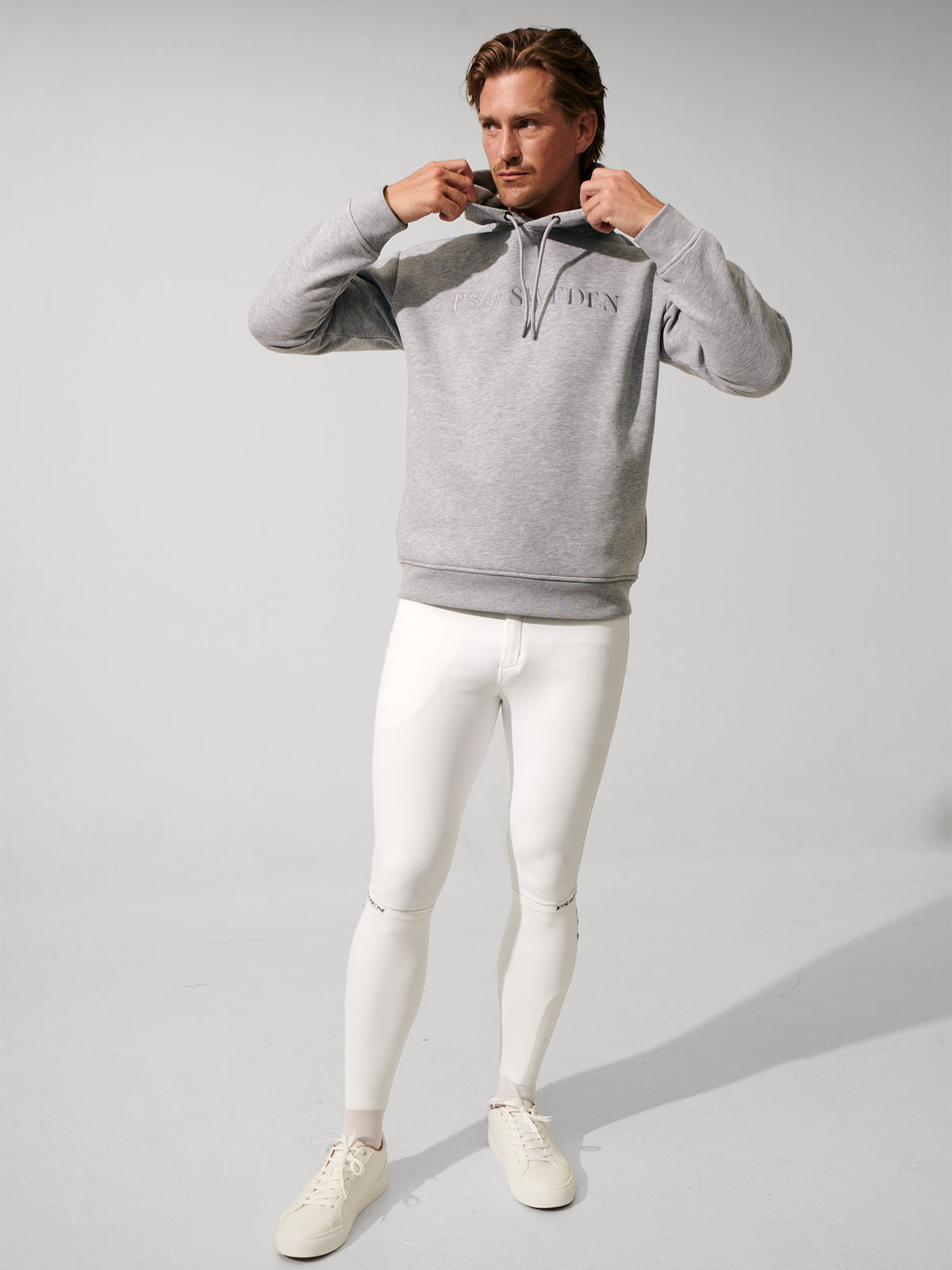 Asher Hoodie Grey Melange