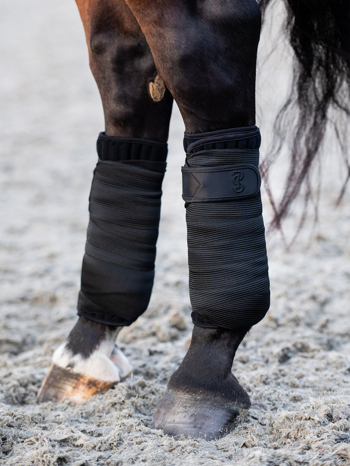 Polos Elite Elastic Black