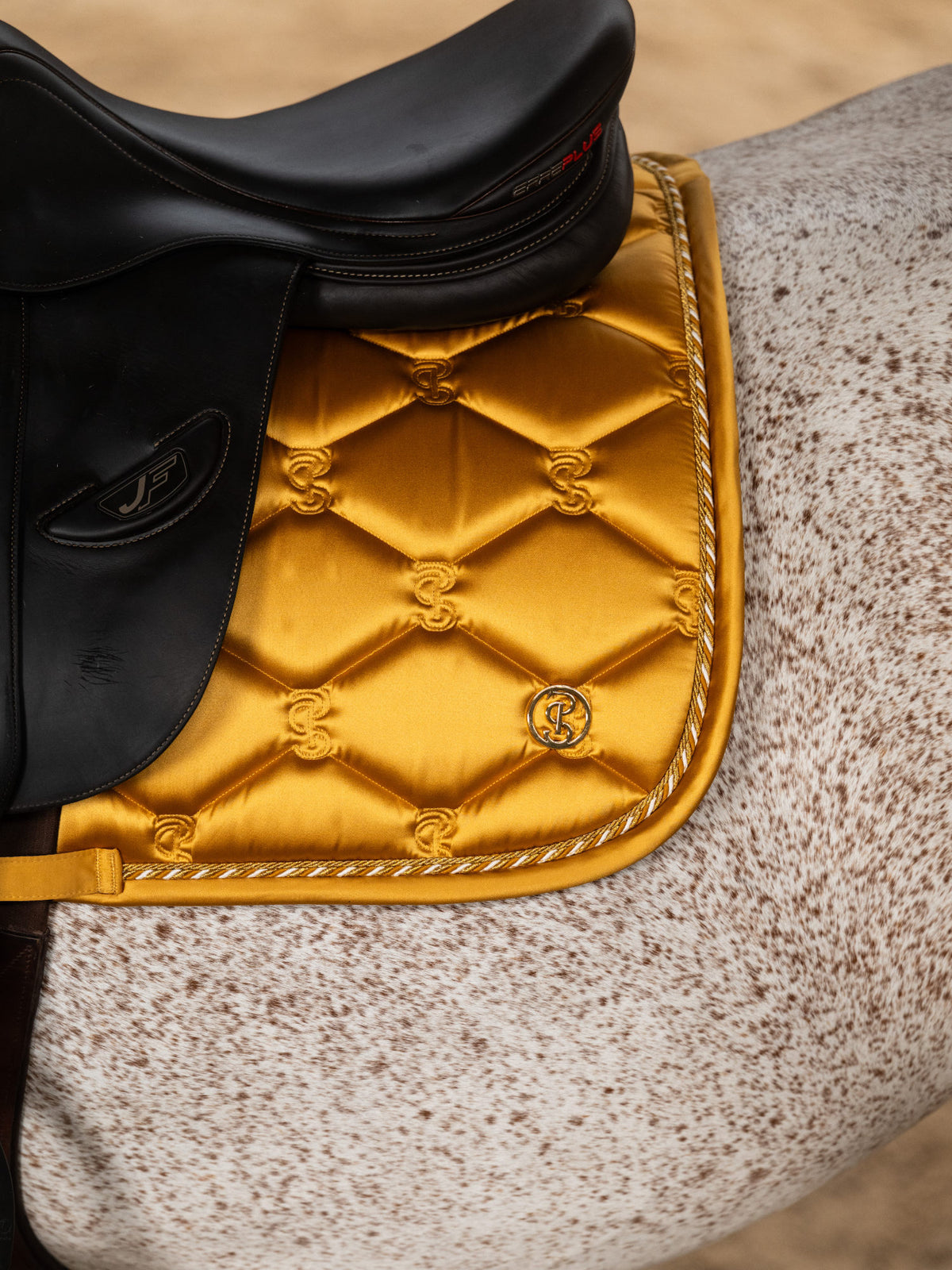 Saddle Pad Jump Signature - Old Gold