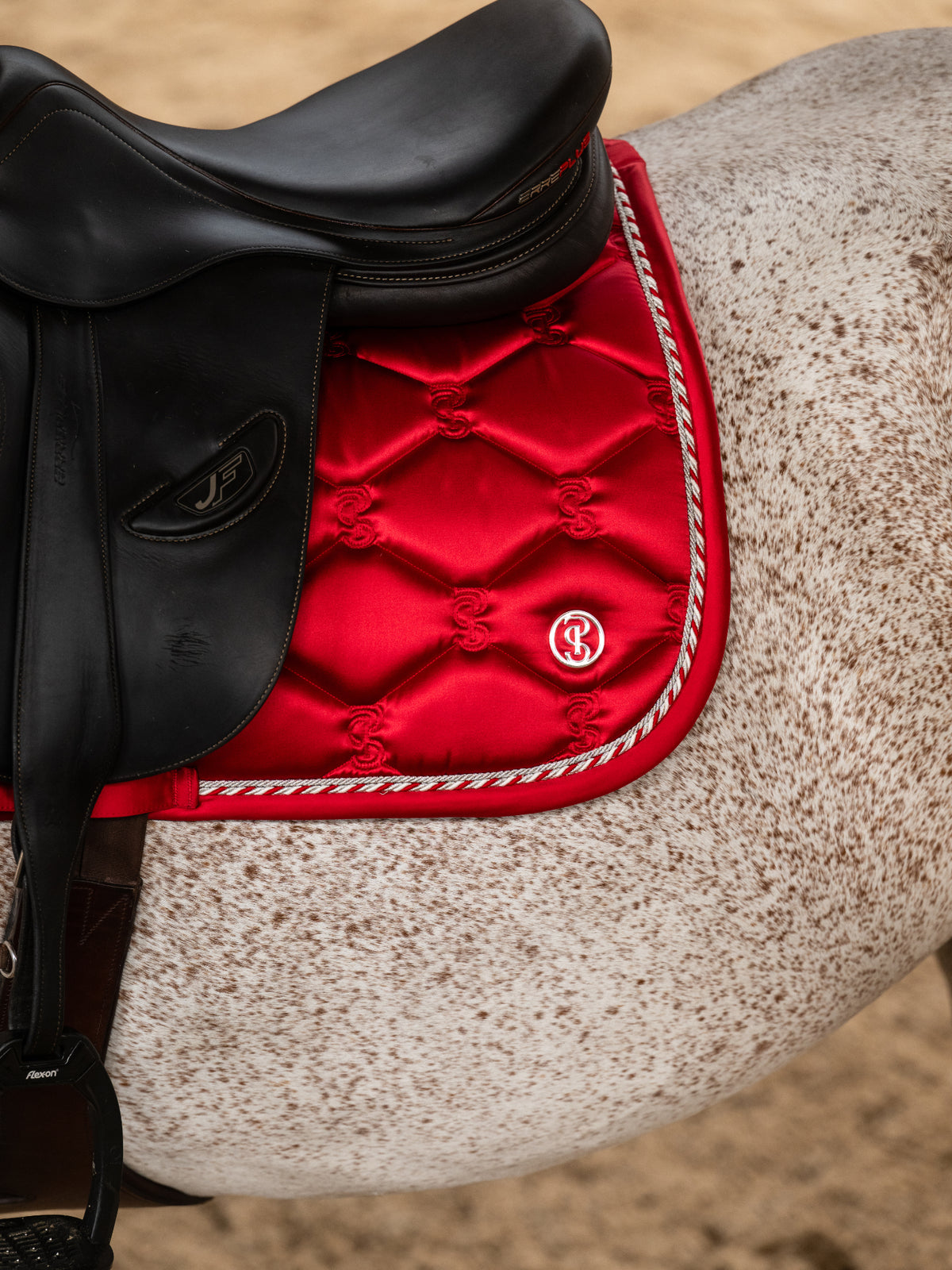 Saddle Pad Jump Signature - Cranberry Red