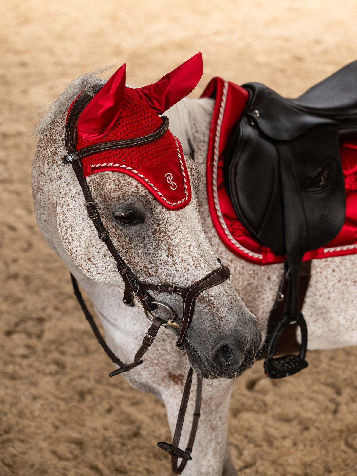 Saddle Pad Jump Signature - Cranberry Red