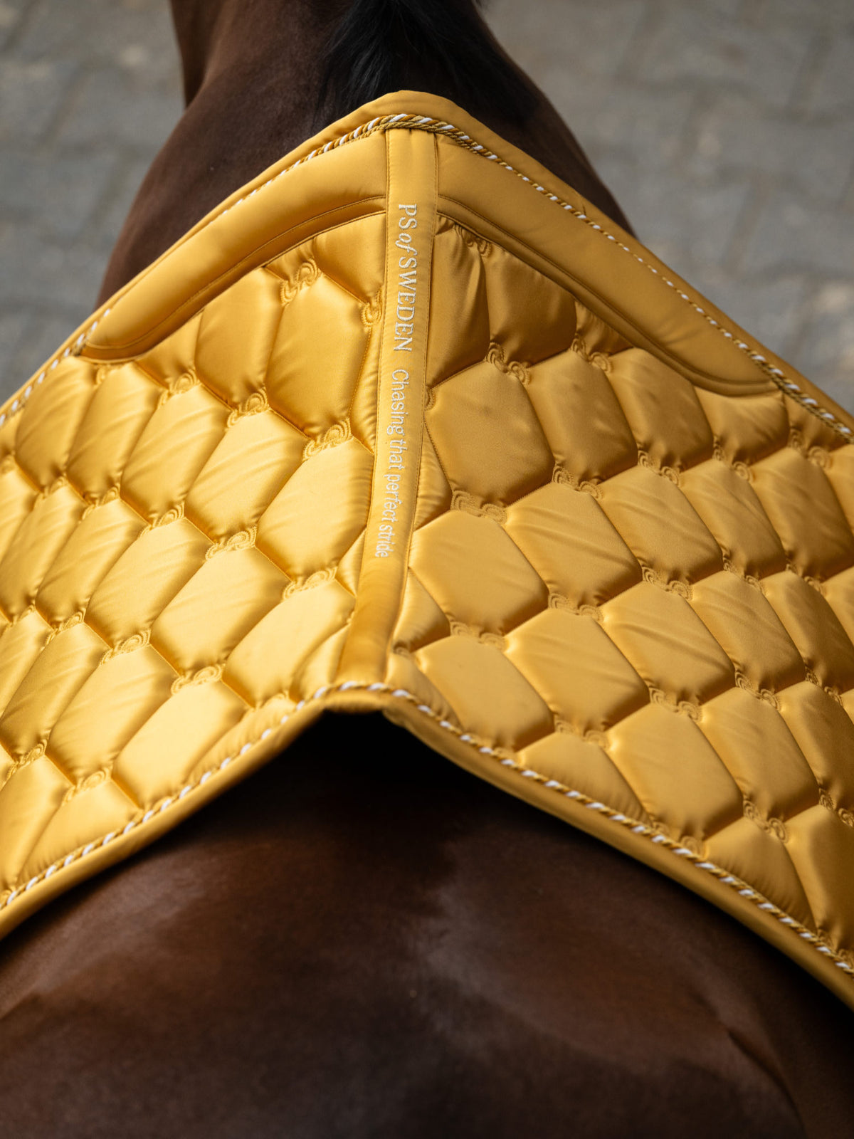 Saddle Pad Dressage Signature - Old Gold
