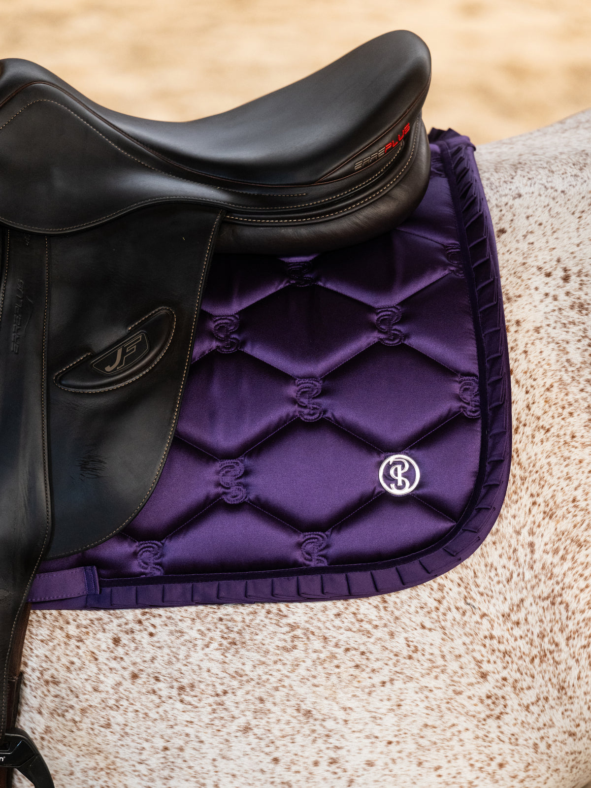 Saddle Pad Jump Ruffle - Eclipse Purple