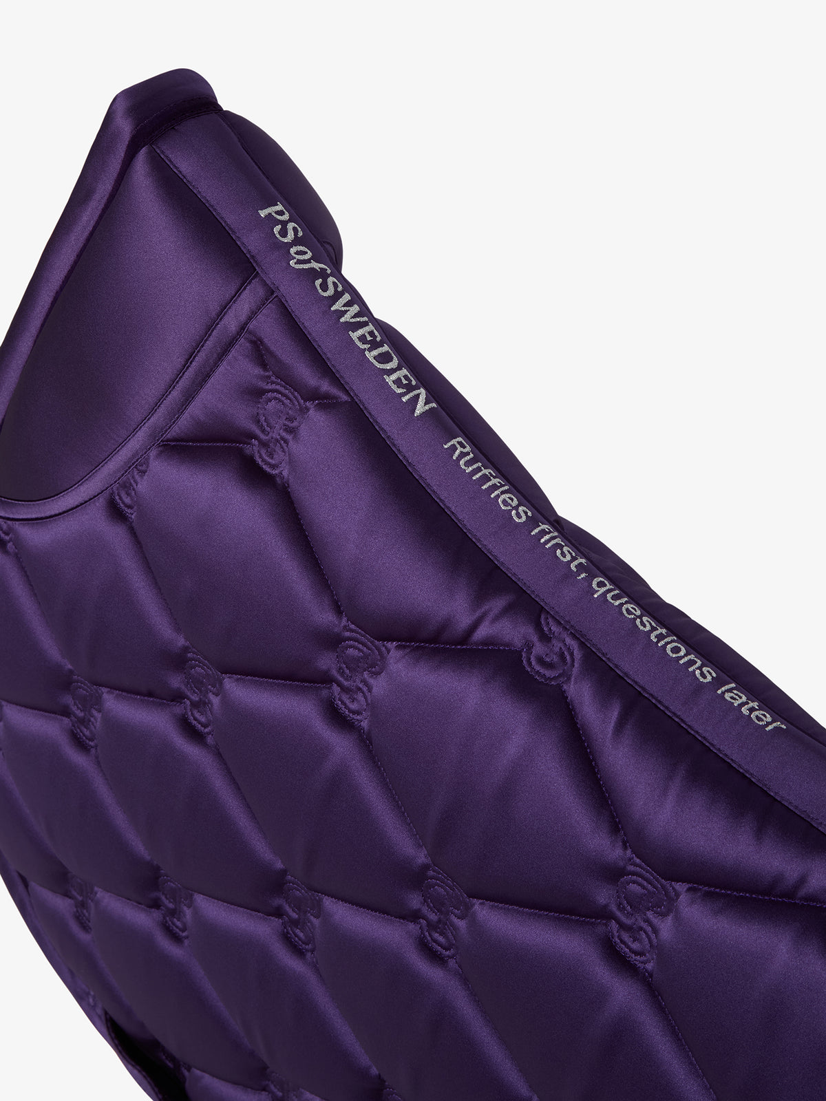 Saddle Pad Jump Ruffle - Eclipse Purple