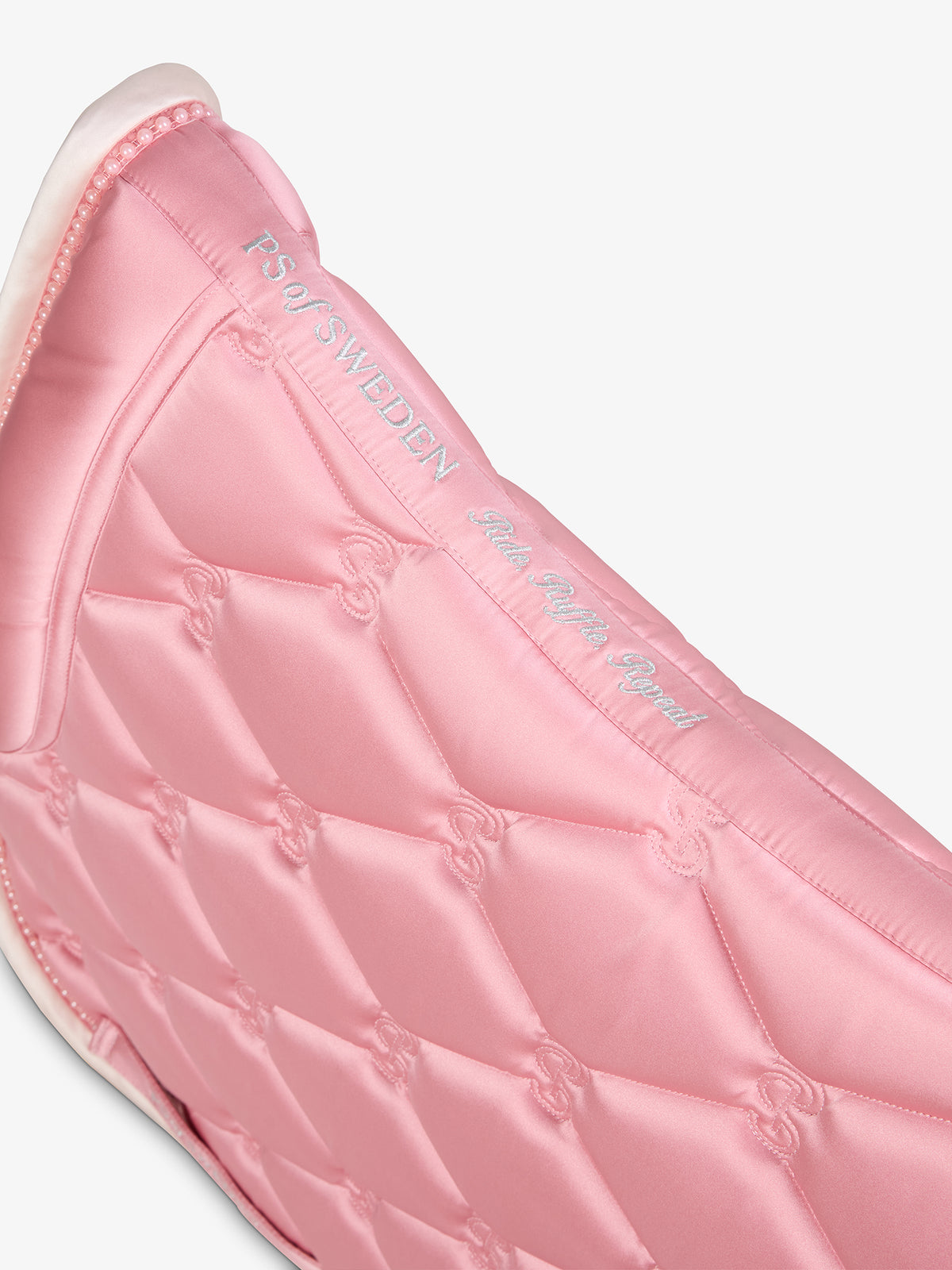 Saddle Pad Dressage Ruffle Pearl - Vintage Pink