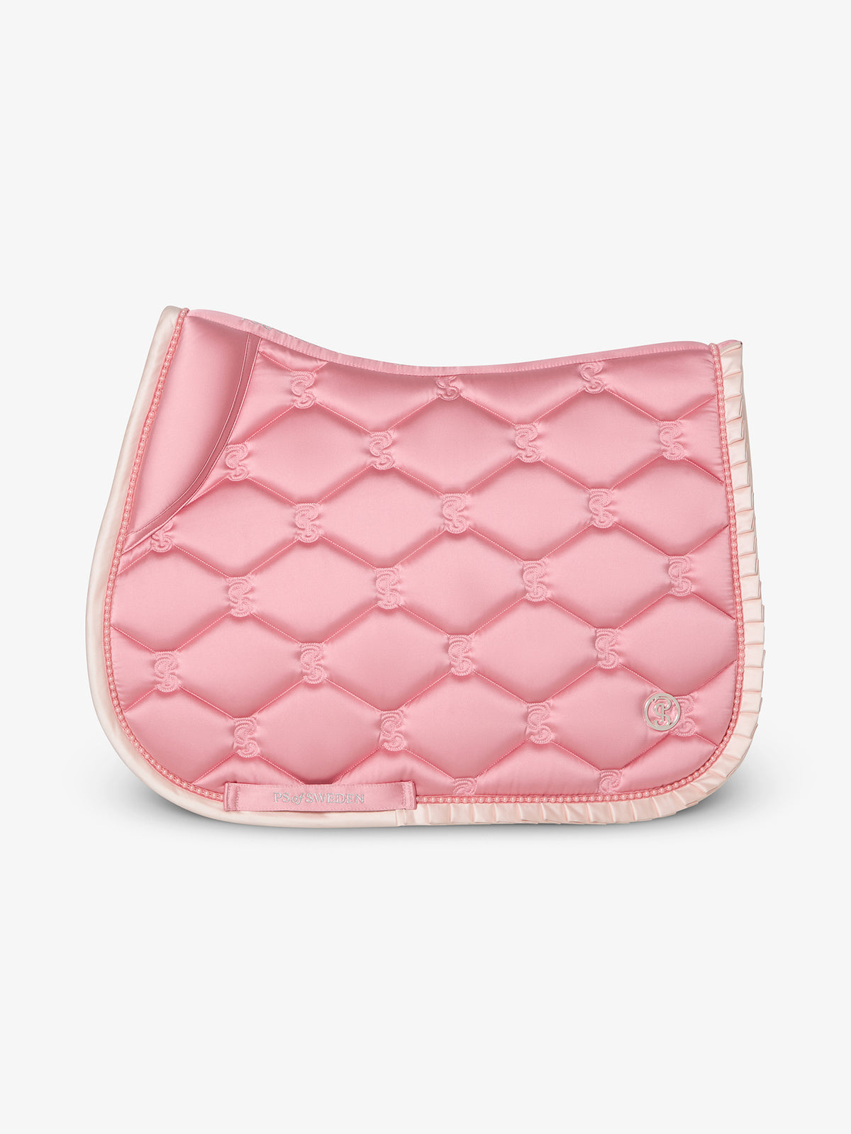 Saddle Pad Jump Ruffle Pearl - Vintage Pink