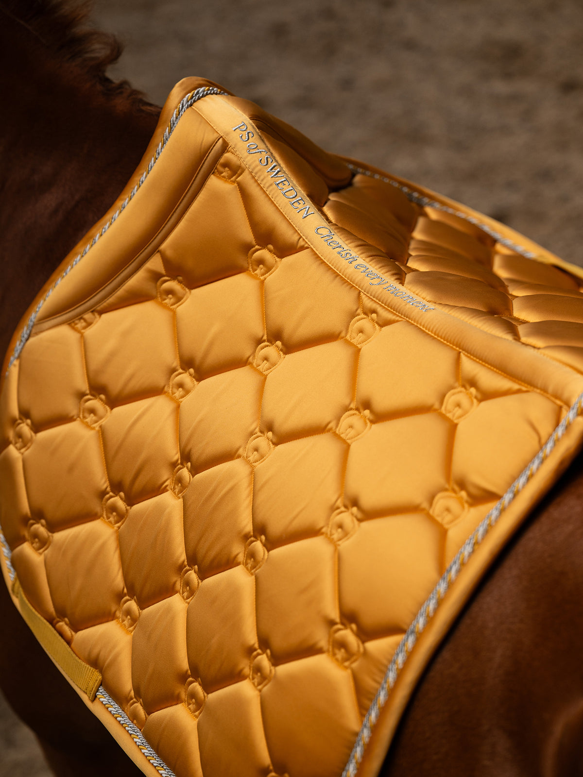 The Original Monogram Jump Saddle Pad - Sunburst Sorbet