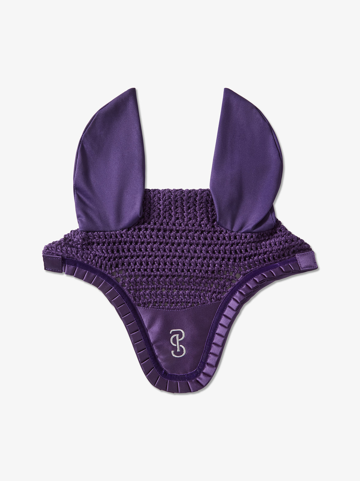 Ear Bonnet Ruffle - Eclipse Purple