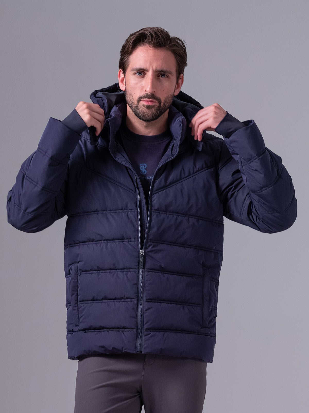 Paul Puffer Jacket Navy