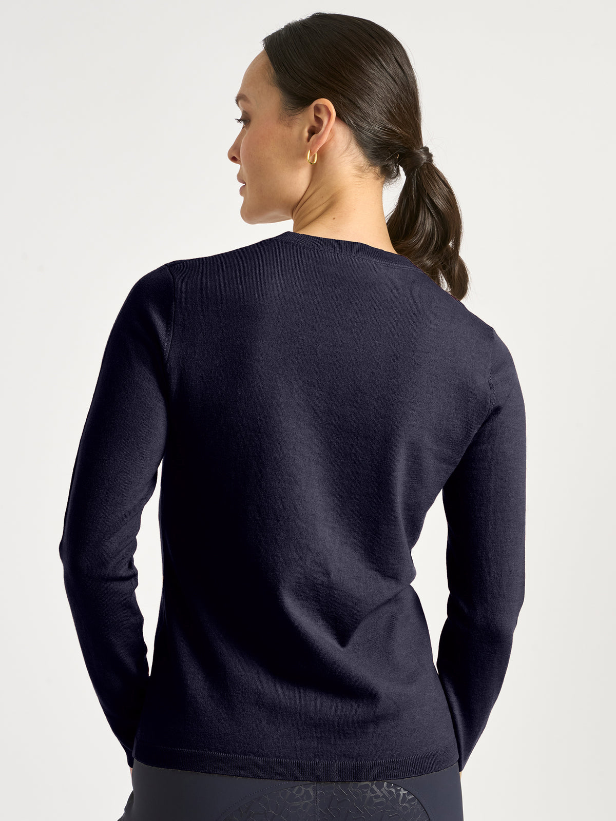 PS Logo Knit Sweater Navy