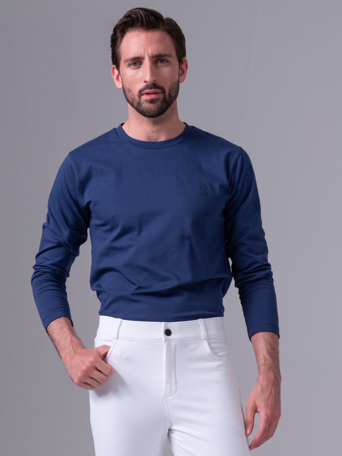Aiden LS Base Layer Navy