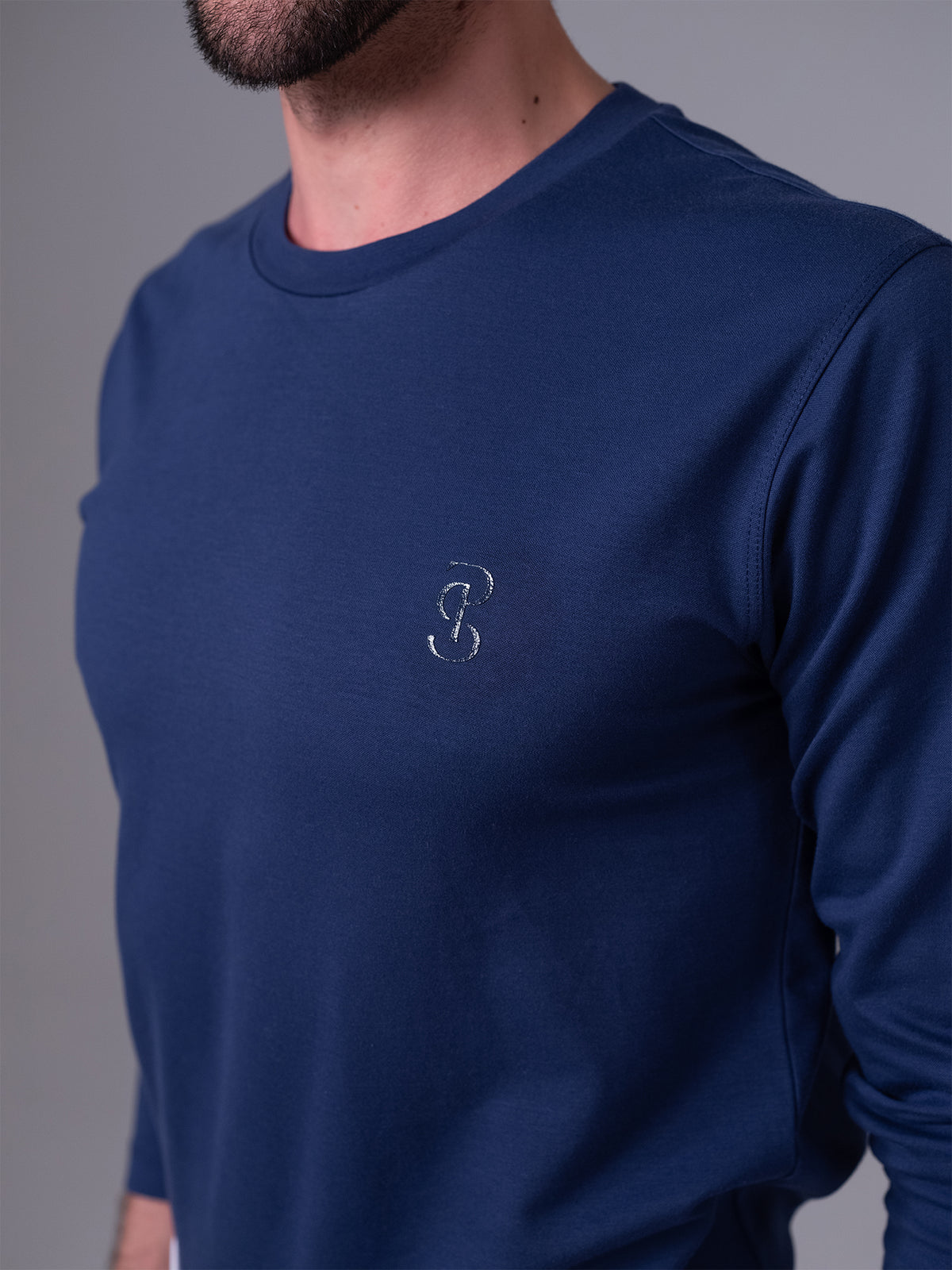 Aiden LS Base Layer Navy