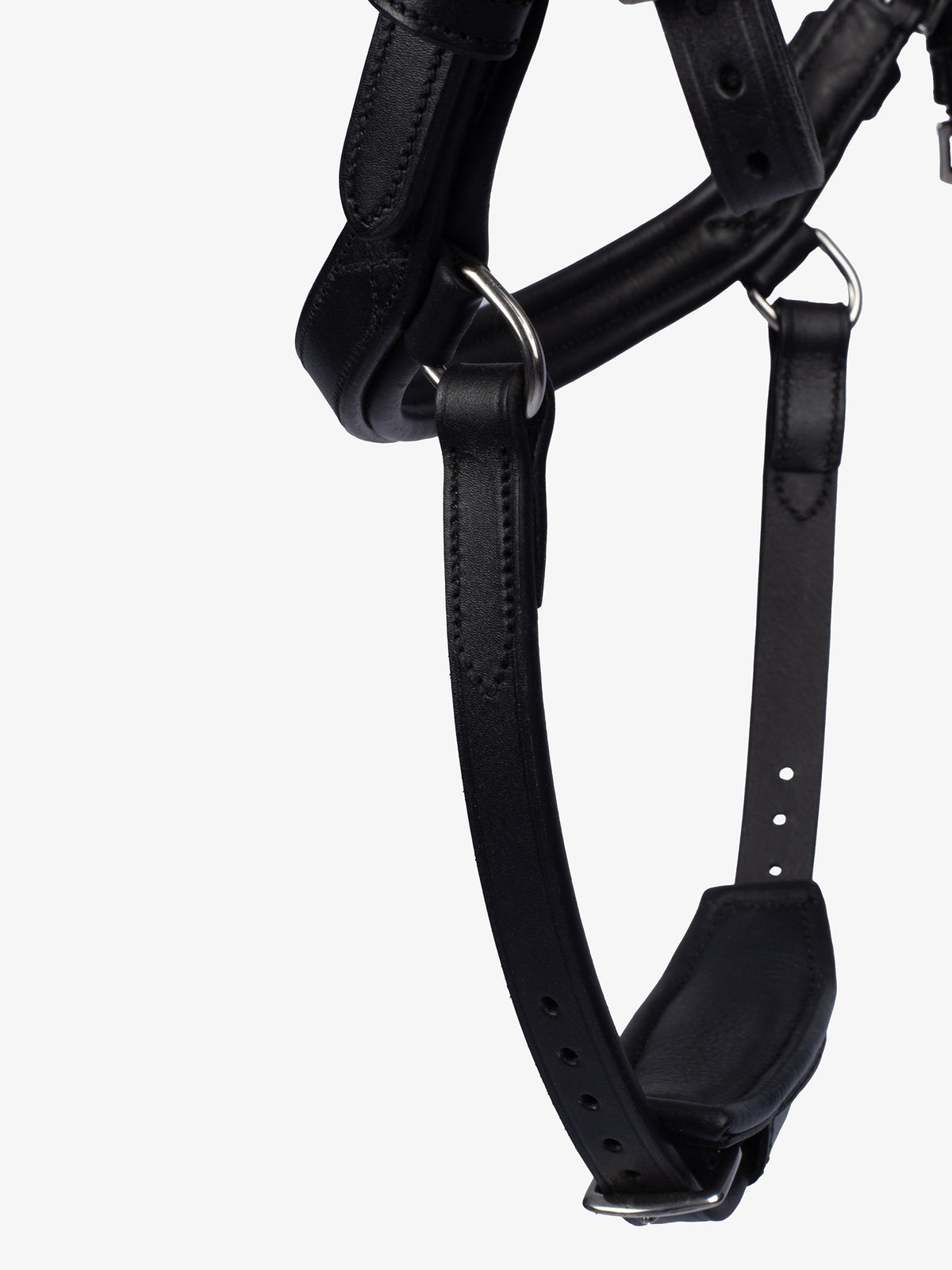 Bridle King Edward Black Leather