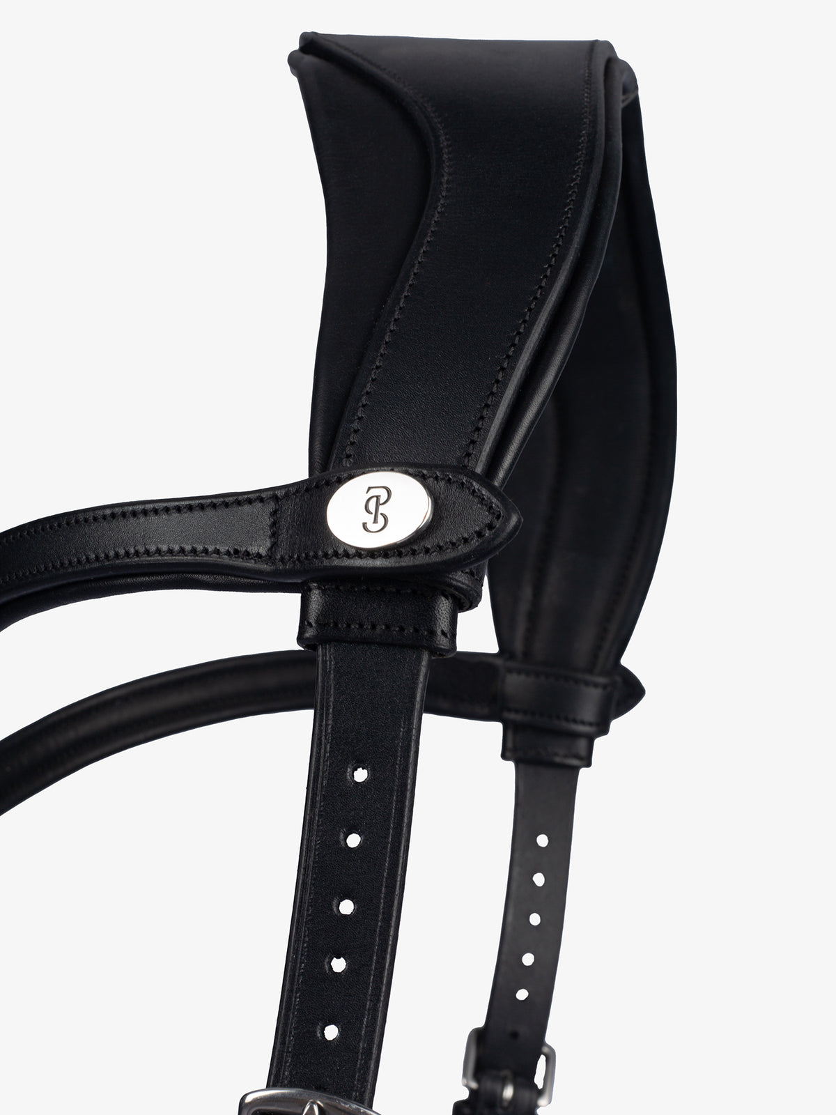 Bridle King Edward Black Leather