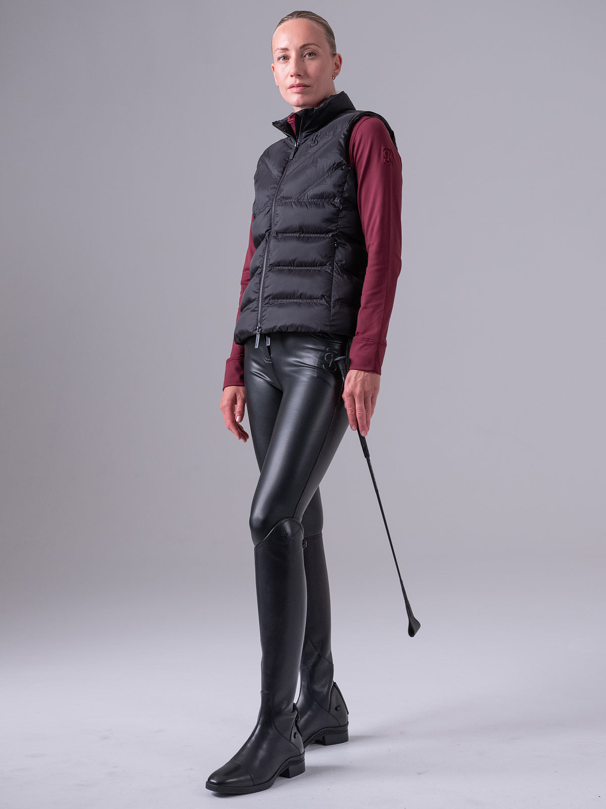 Lucy Puffer Vest Black