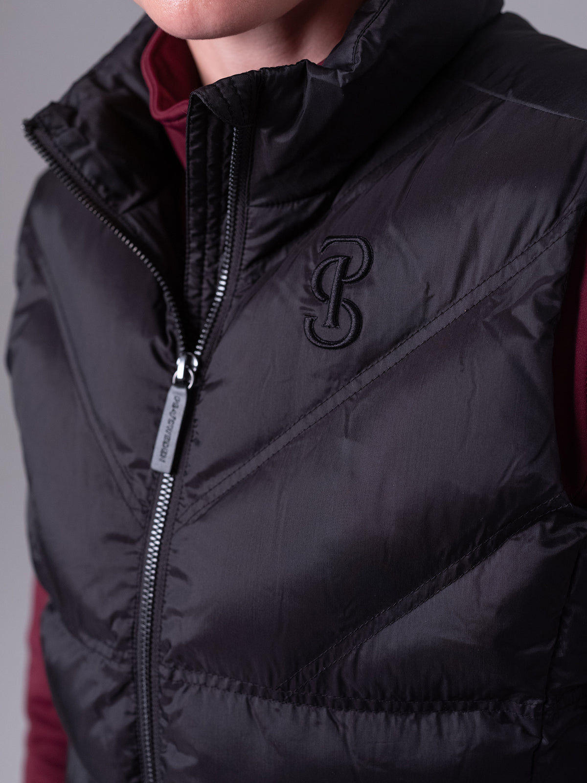 Lucy Puffer Vest Black
