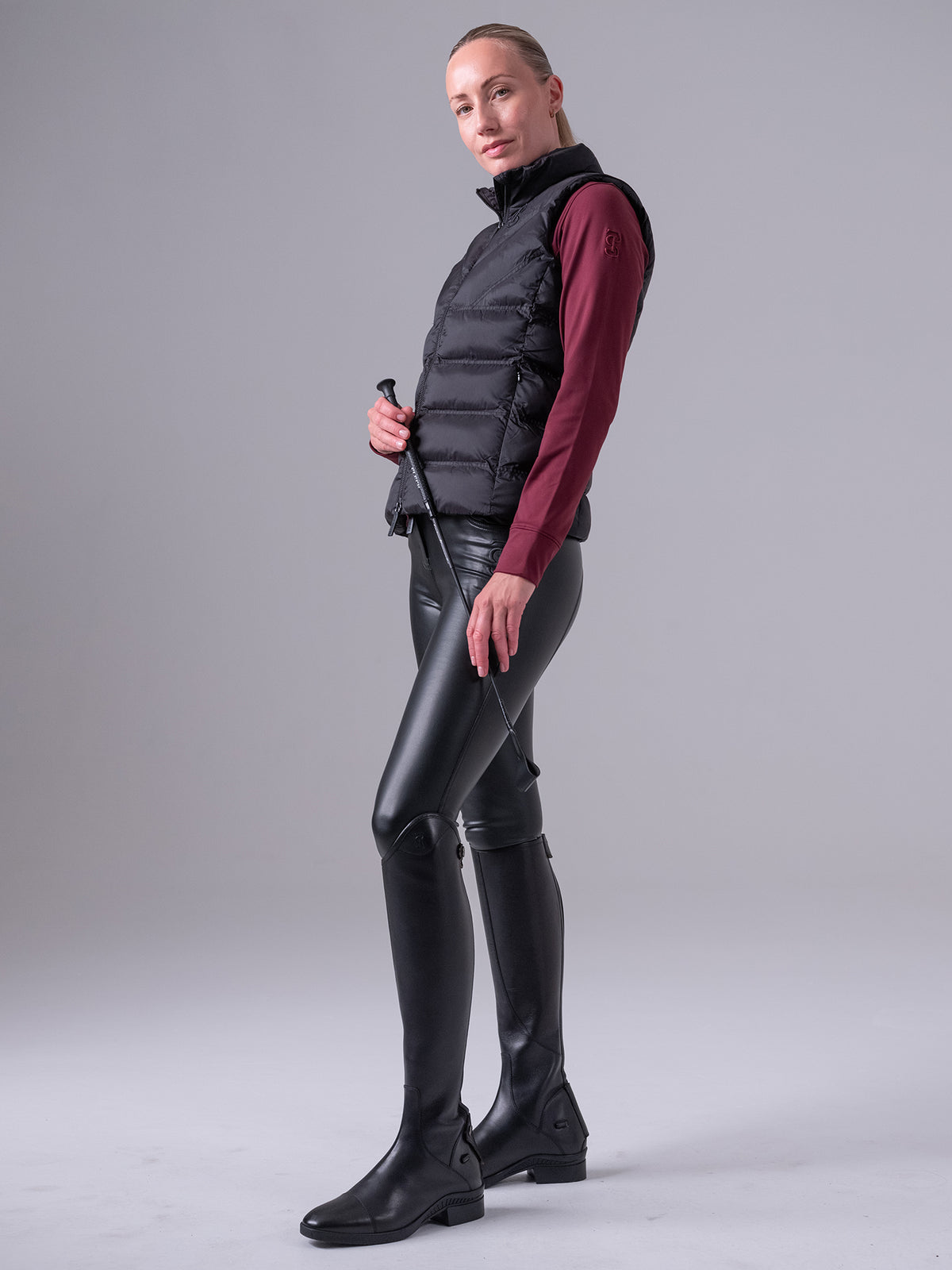 Lucy Puffer Vest Black