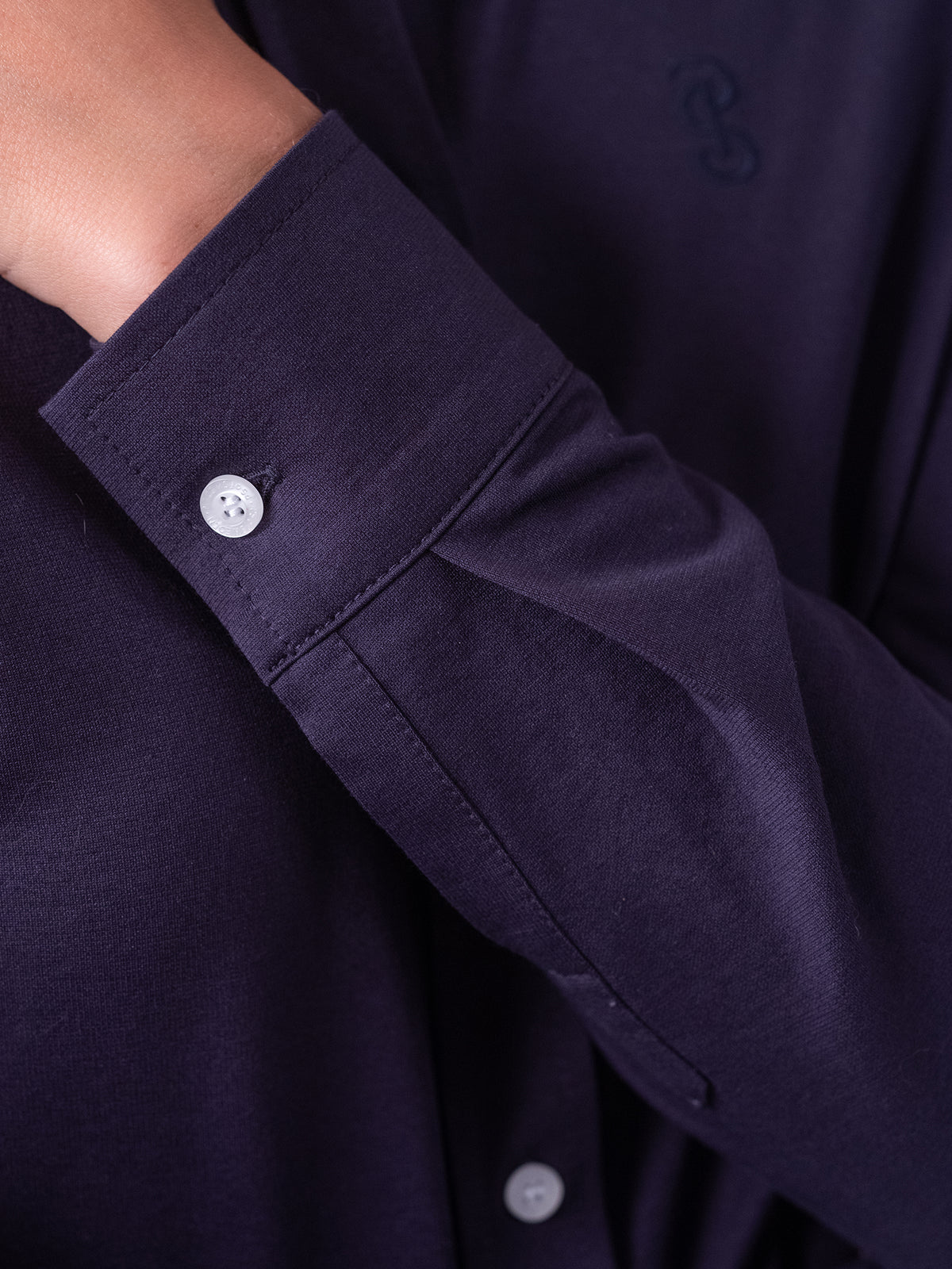 Rebecca Pique Shirt Navy