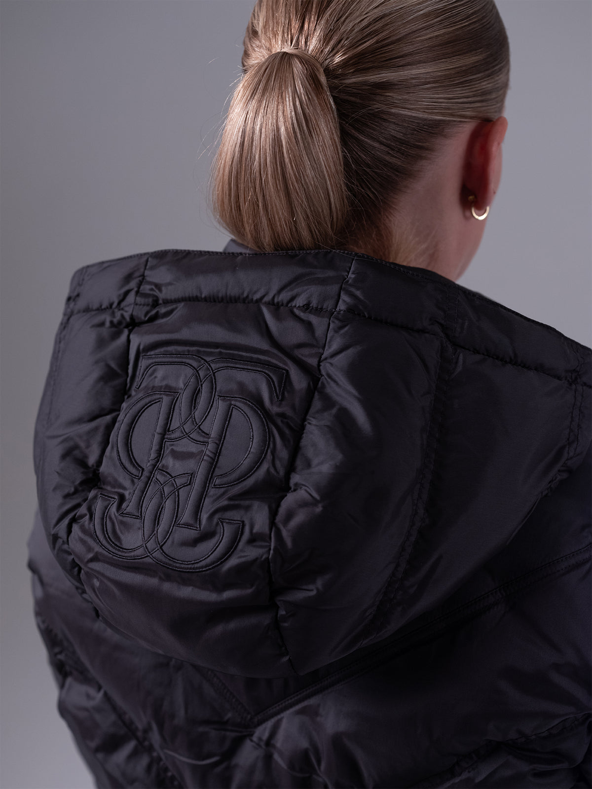 Penelope Puffer Jacket - Black
