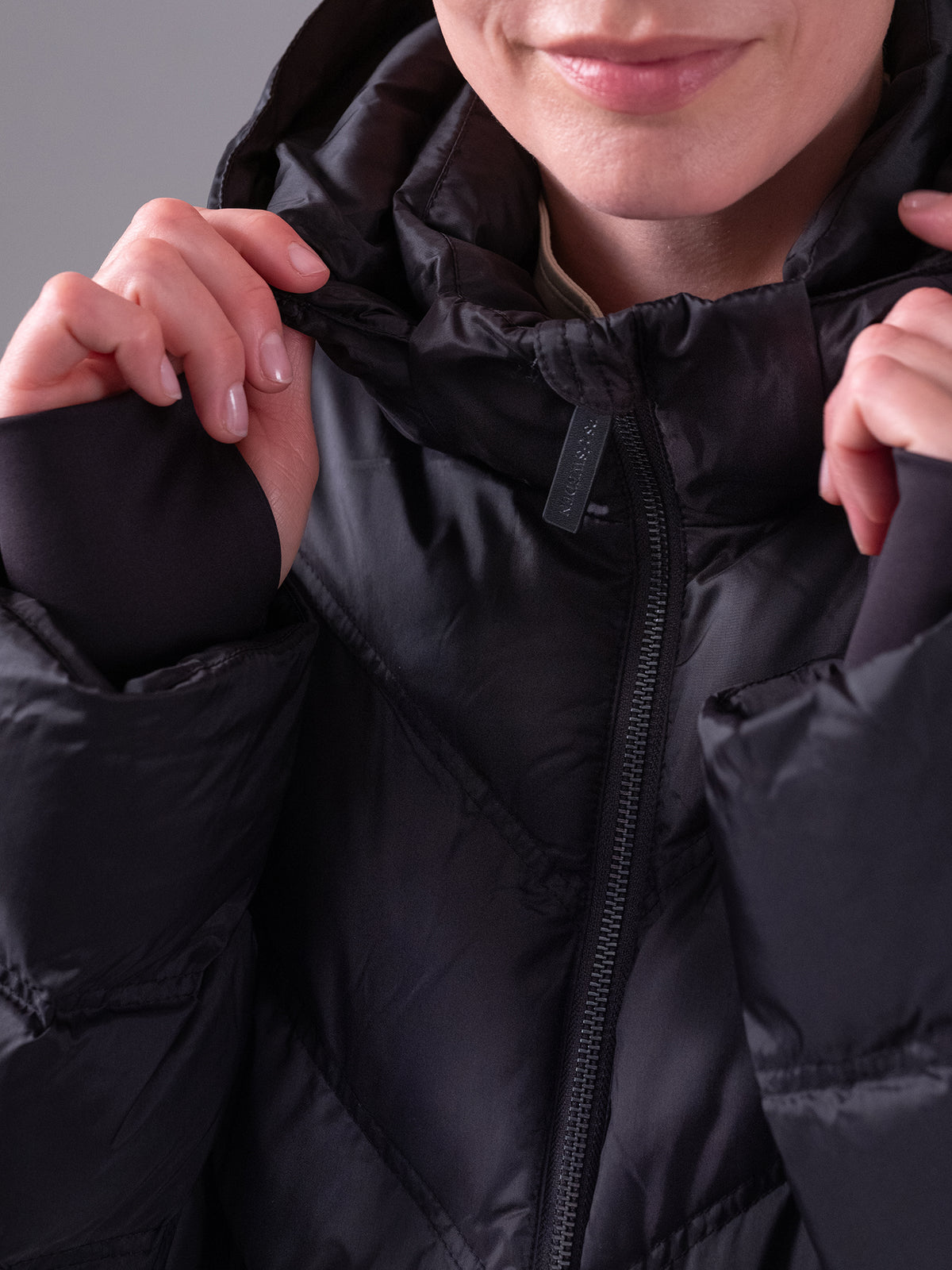 Penelope Puffer Jacket - Black