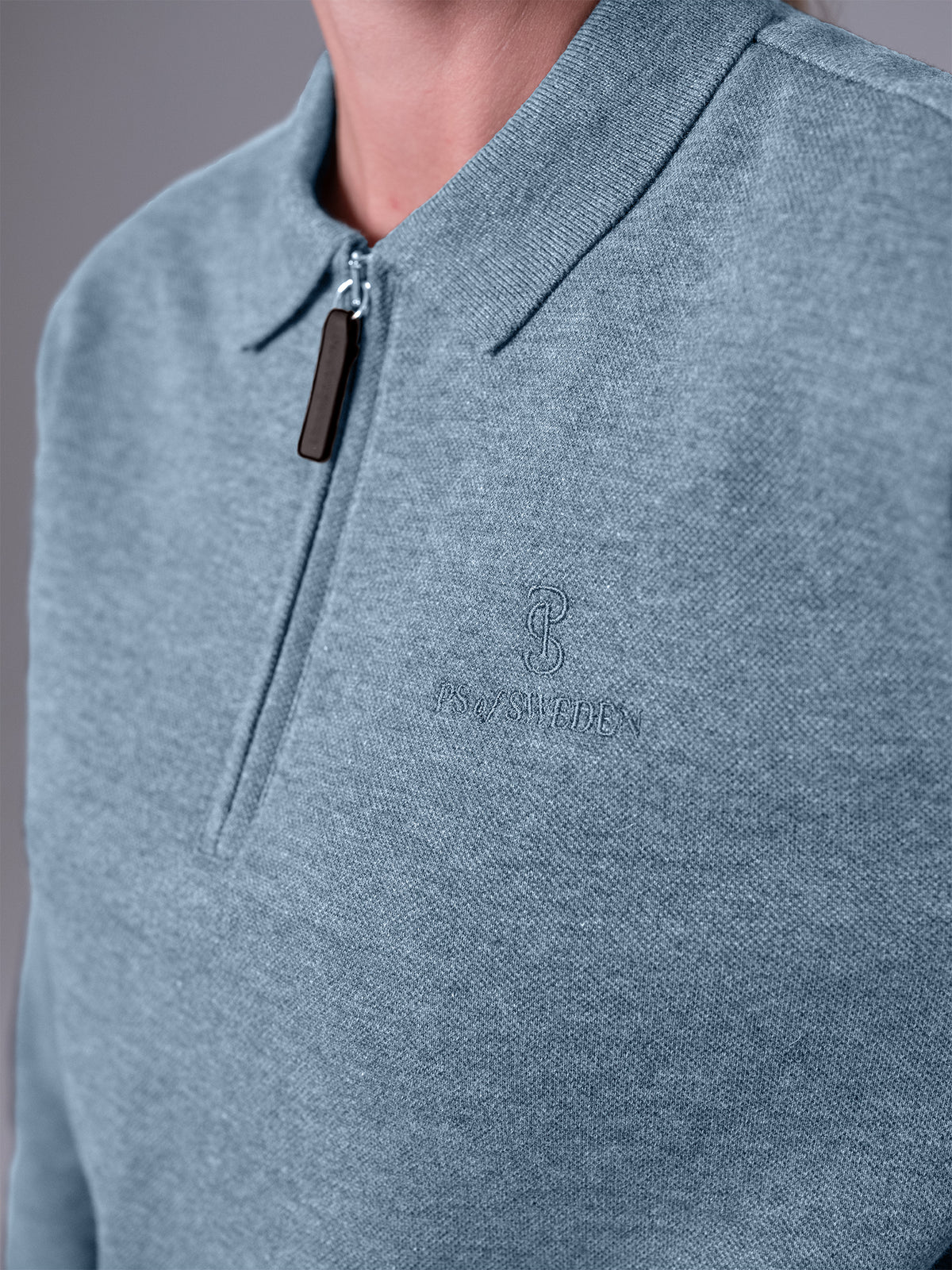 Olivia Polo Shirt Blue Melange