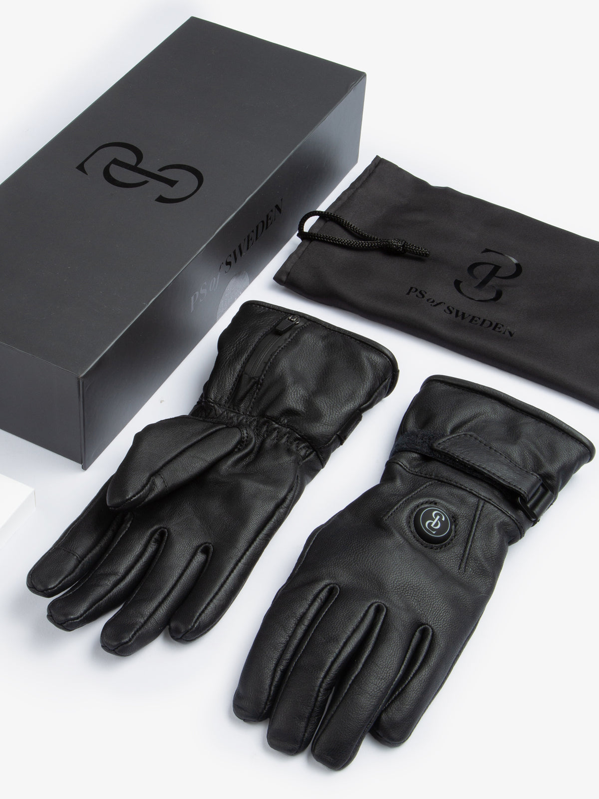 Heated Riding Gloves Black