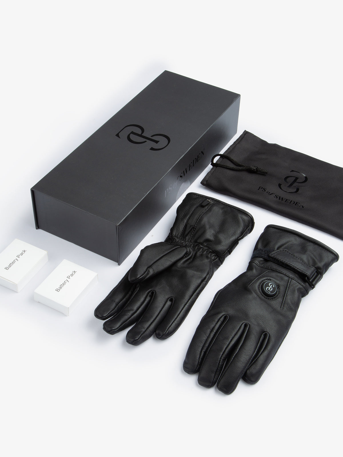 Heated Riding Gloves Black