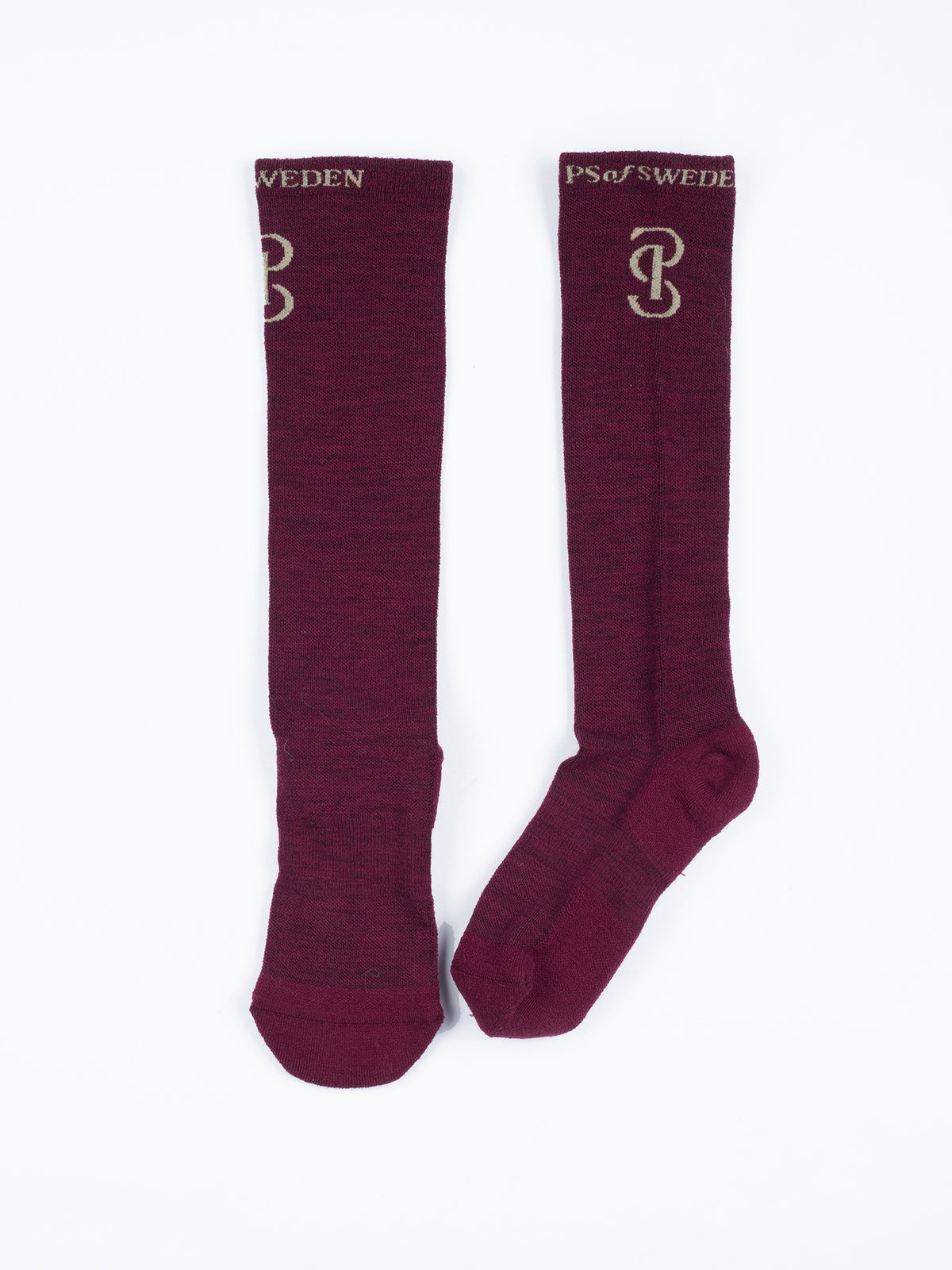 Marion Merino Socks Plum