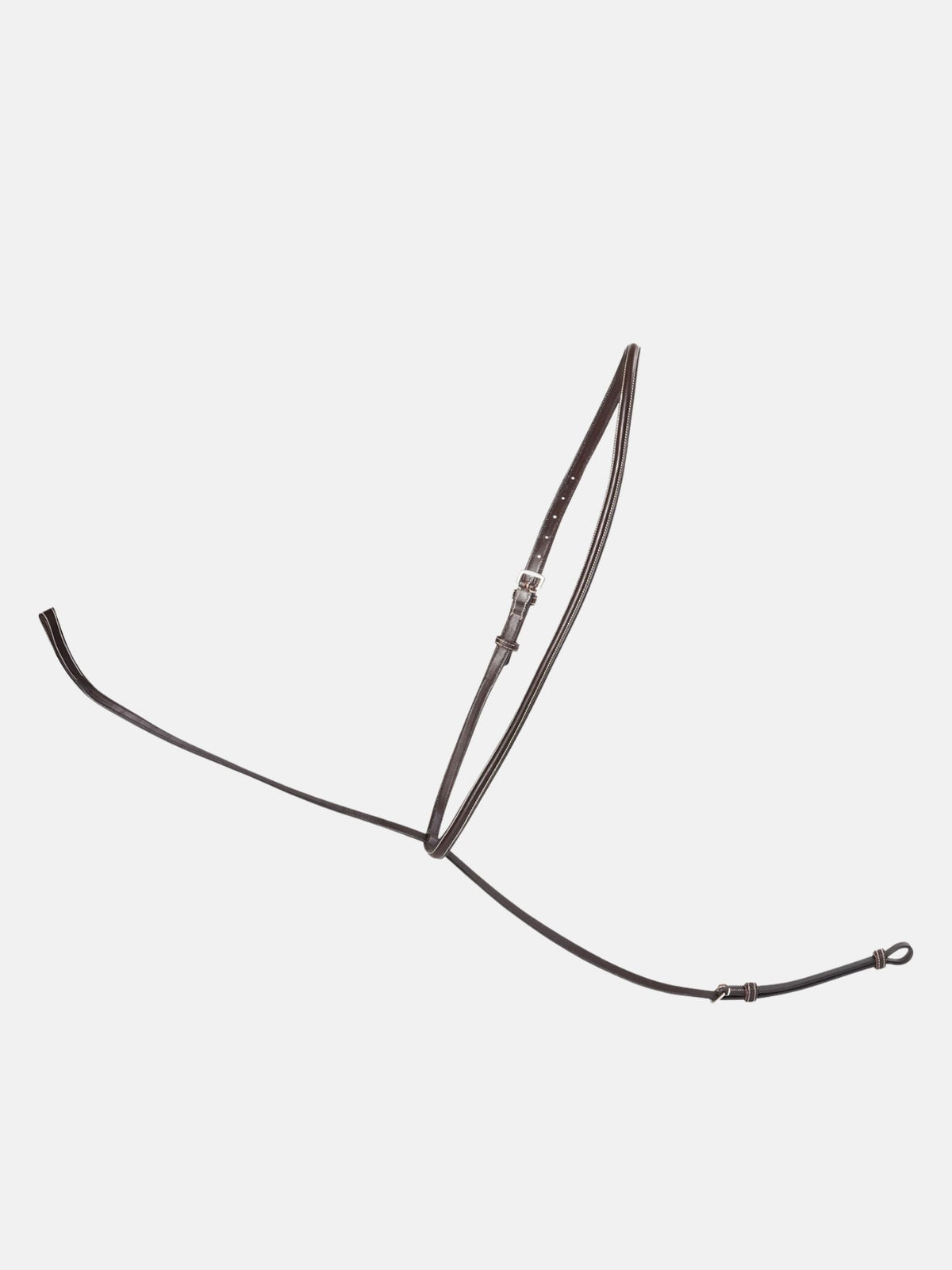 Dallas Standing Martingale - Brown Leather