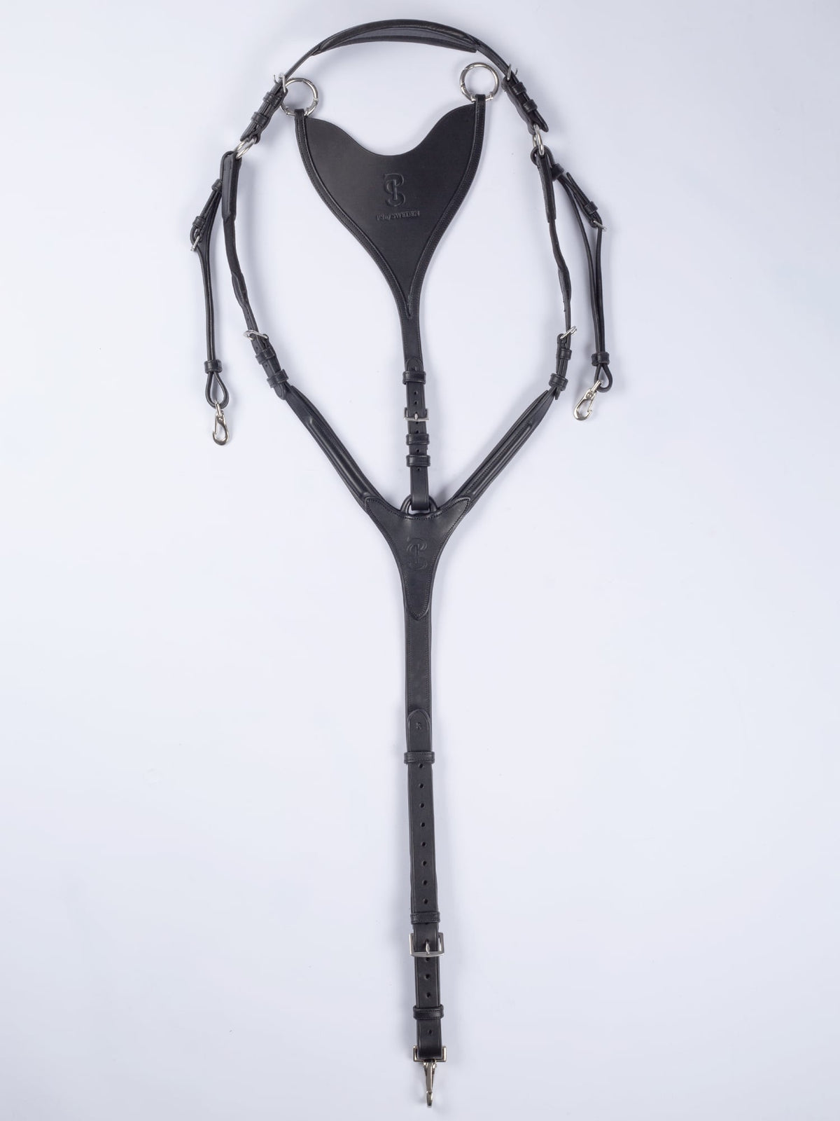Mexico Breastplate Black Leather