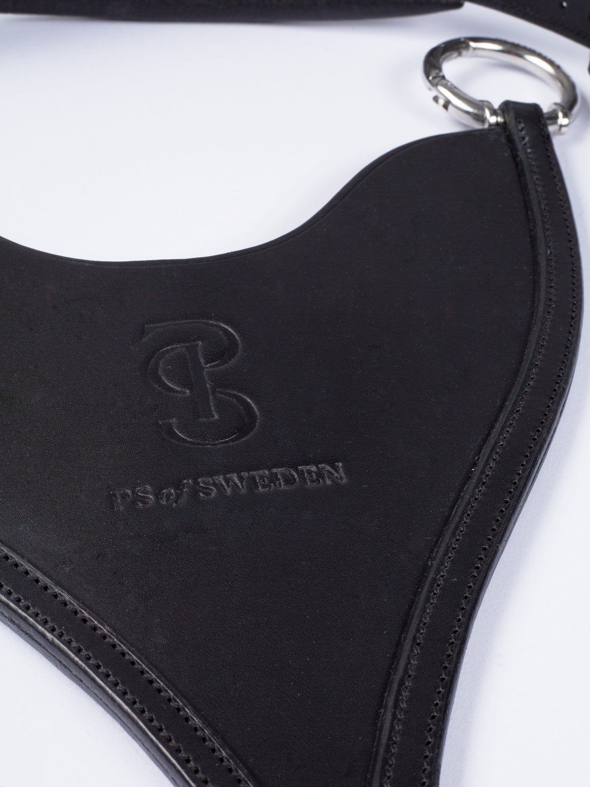 Mexico Breastplate - Black Leather