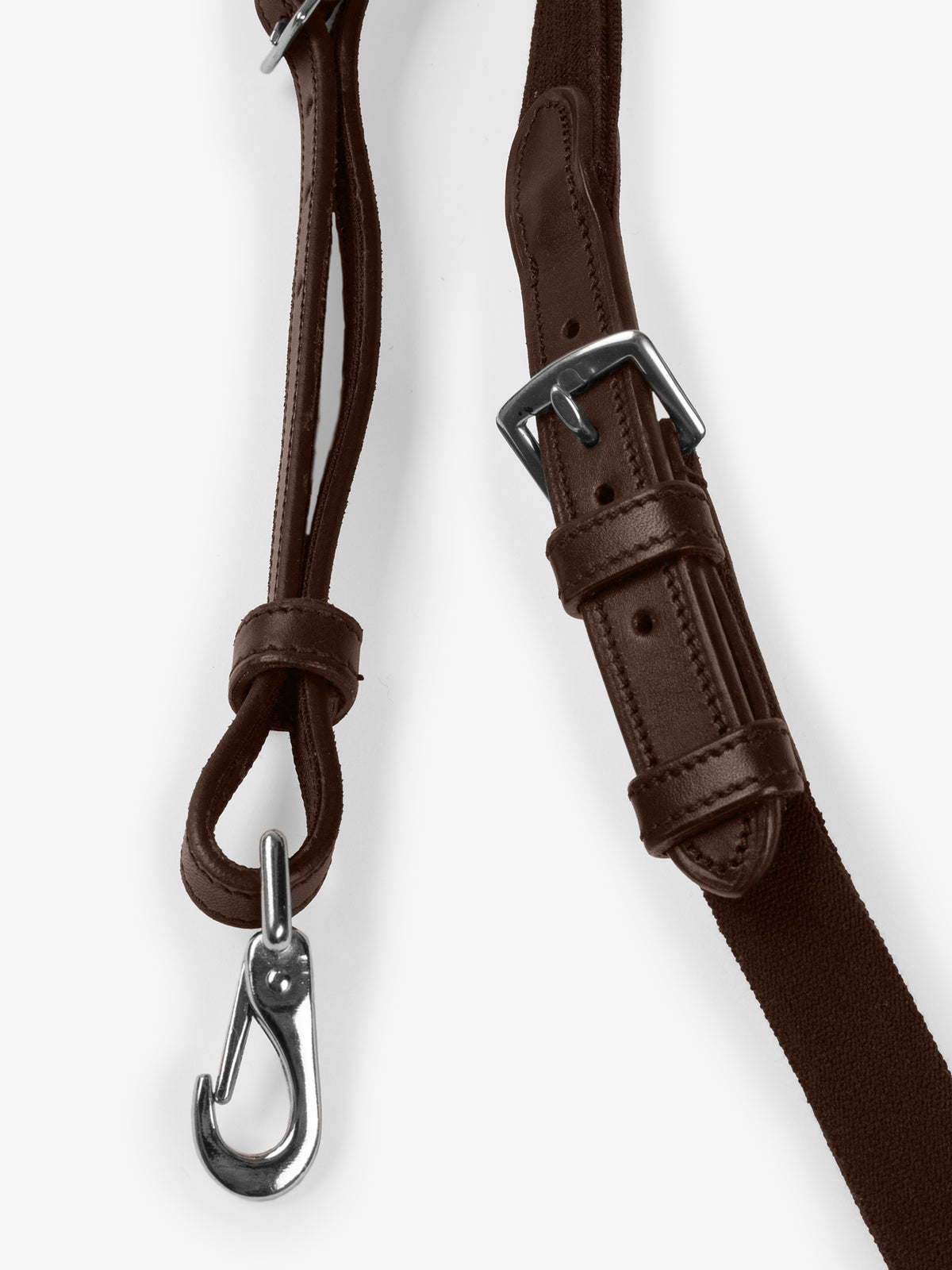 Beijing Elastic Breastplate - Brown Leather