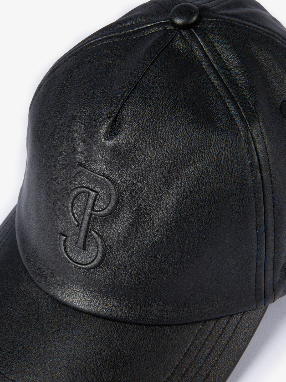 Caitlyn PU Cap Black