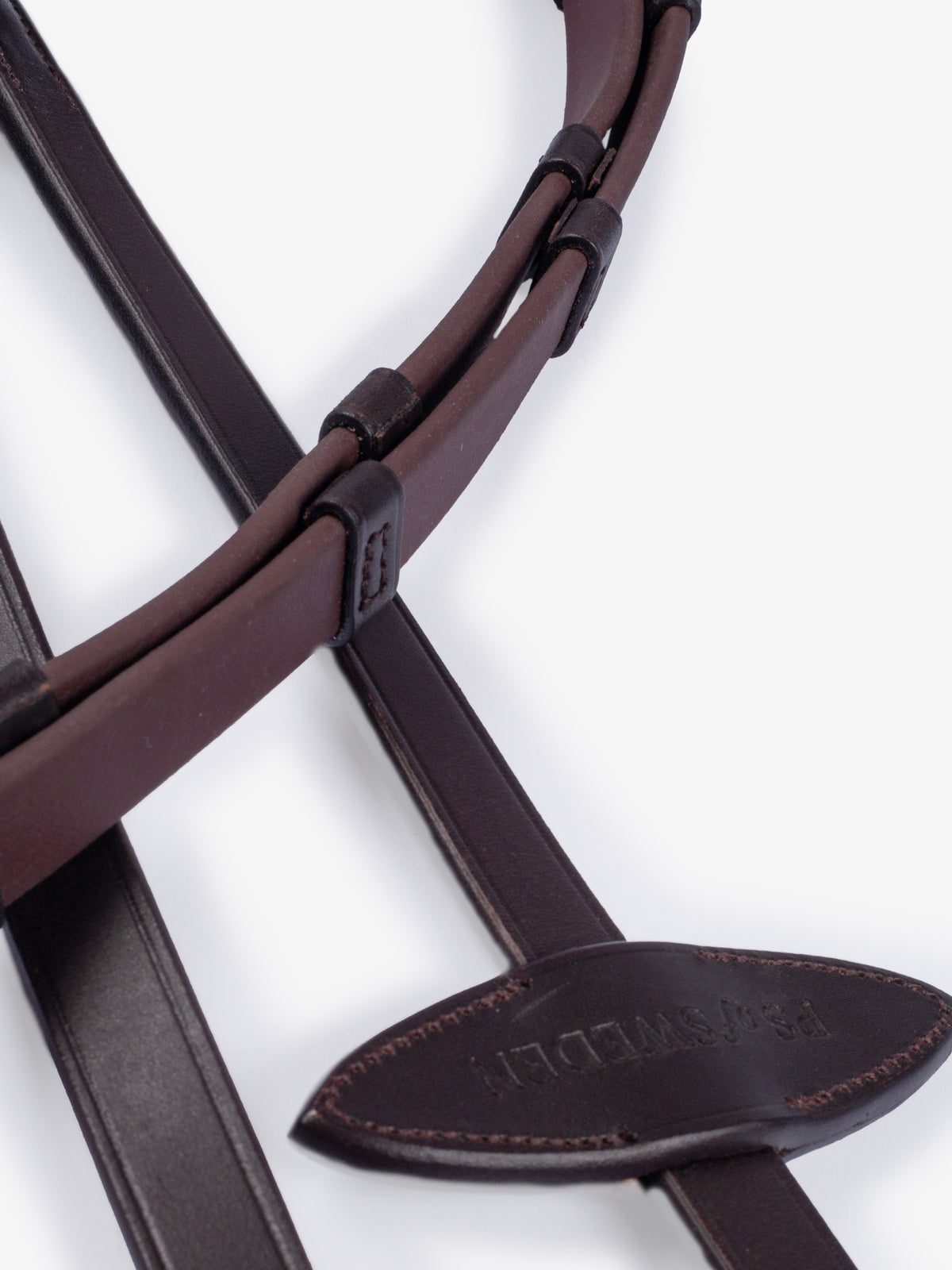 Reins Rubber Rome Brown Leather