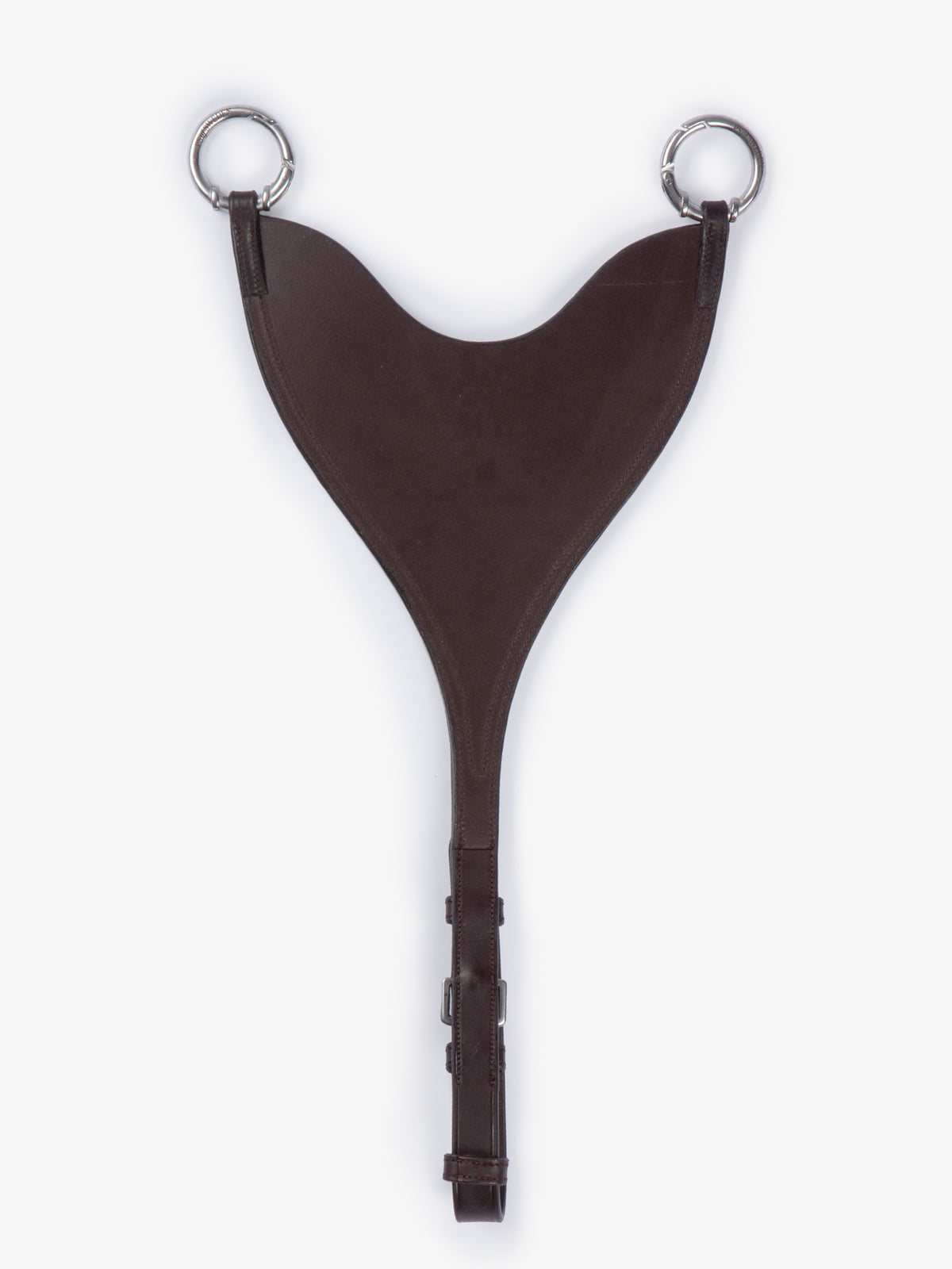 Mexico Martingale Bib Brown Leather