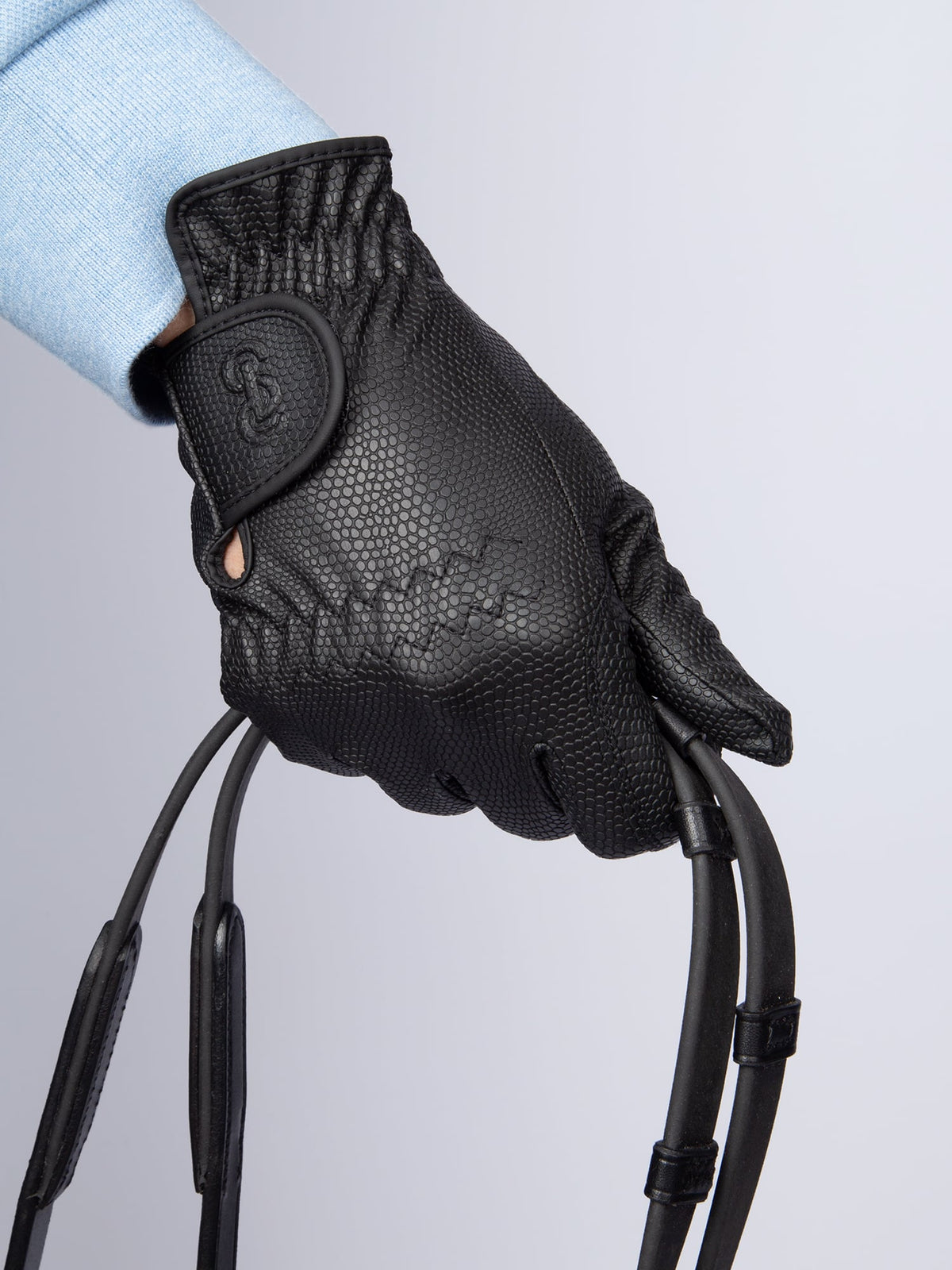 Men's Grip Riding Gloves Black