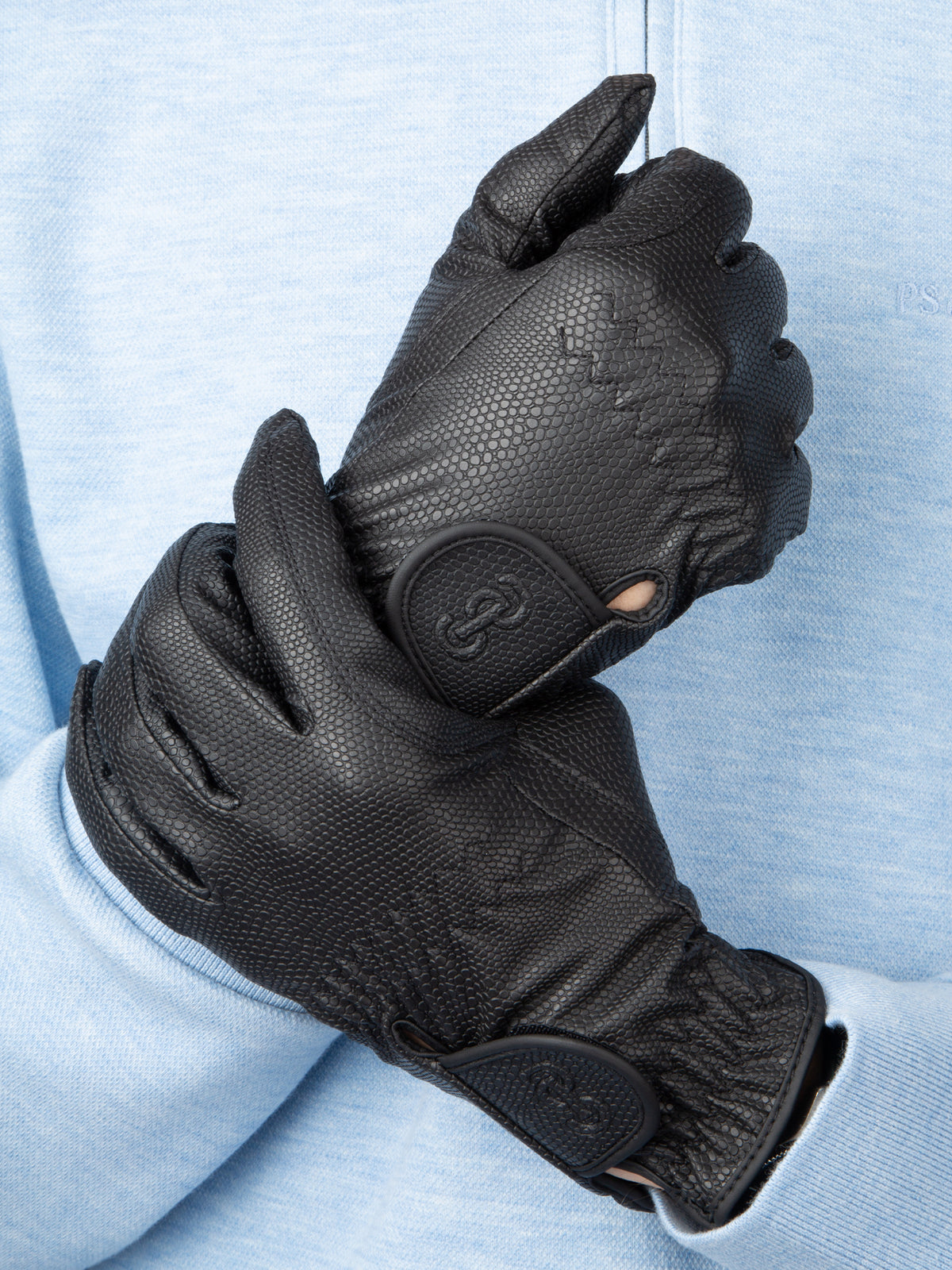 Men's Grip Riding Gloves Black