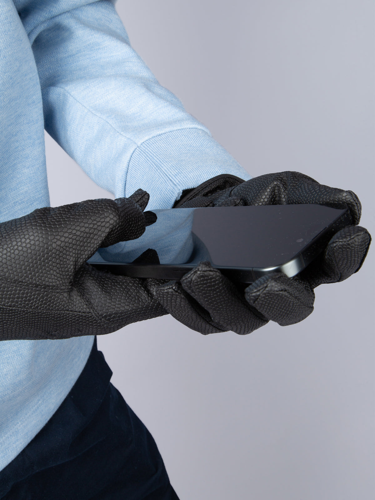 Men's Grip Riding Gloves Black